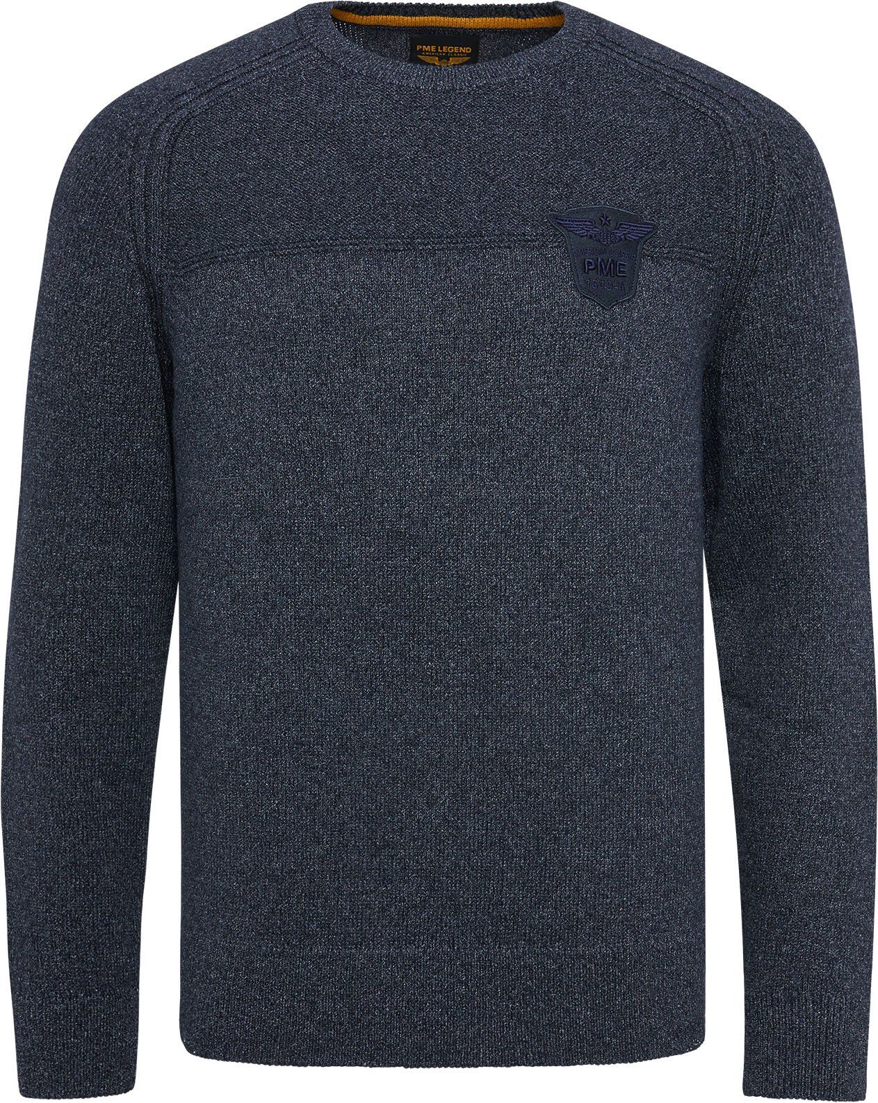 PME Legend Sweater O-Neck Anthracite Dark Grey size 3XL
