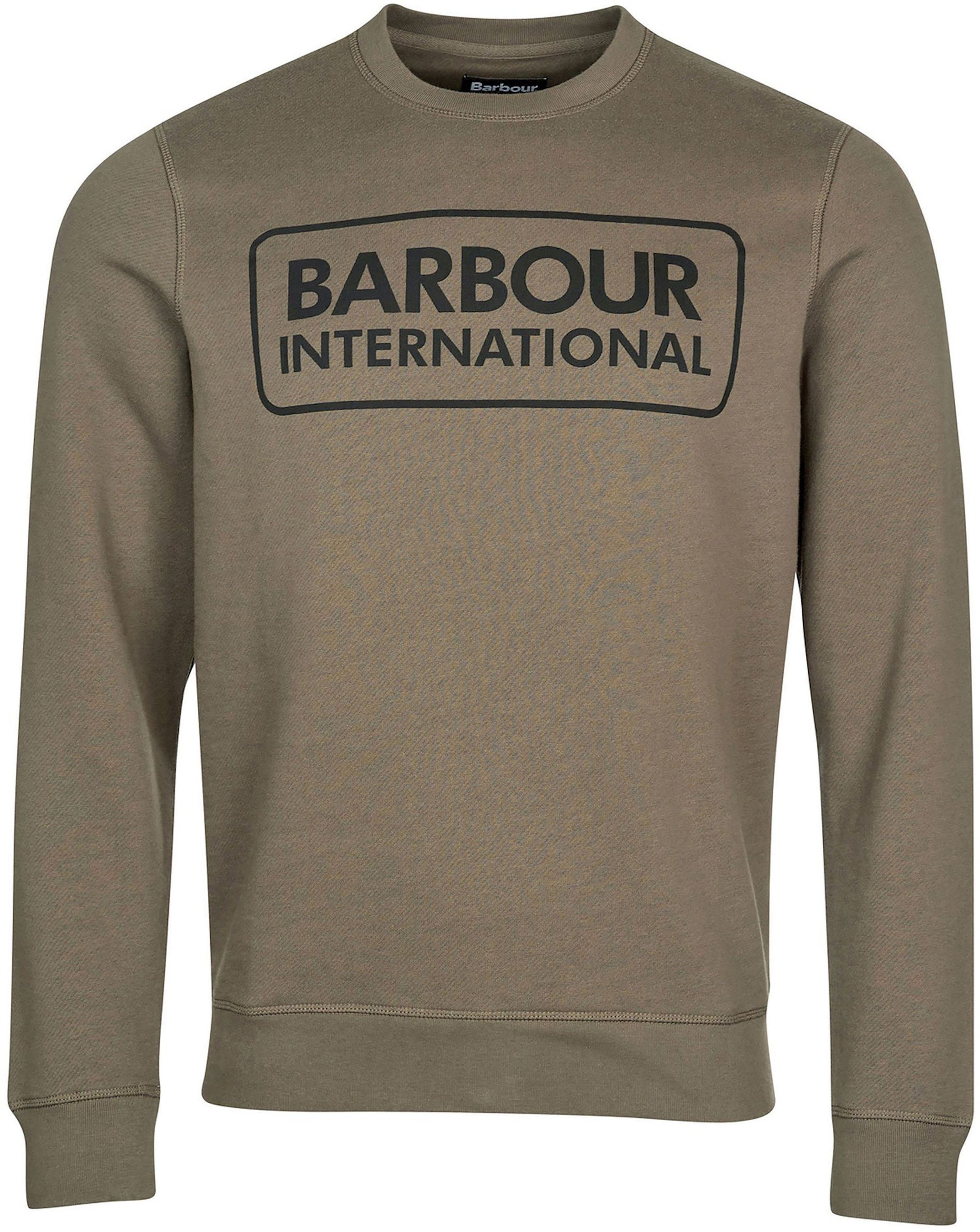 Barbour International Sweater Logo Khaki size L