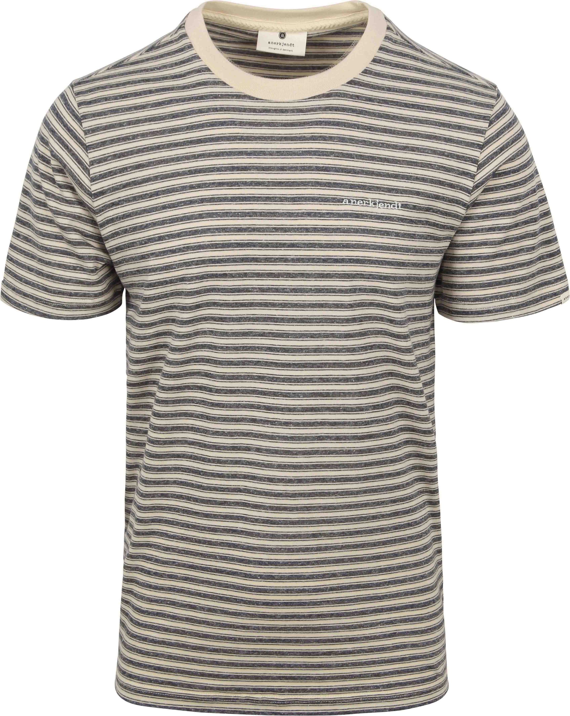 Anerkjendt Akrod T-shirt Stripe Blue order online | 901538-3059 | Suitable Spain