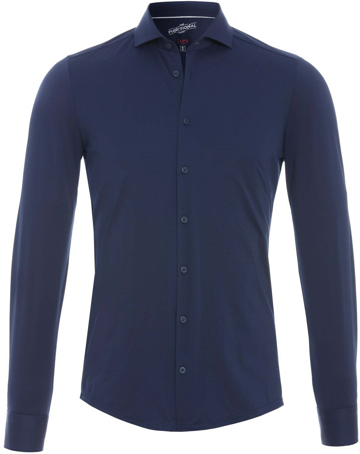 Pure Functional Shirt Navy Dark Blue Blue size 15