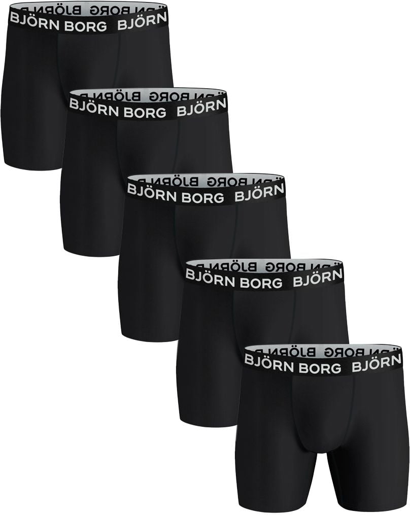 Björn Borg Boxer Shorts 5-Pack Performance order online | 10001282-MP001 | Suitable Spain