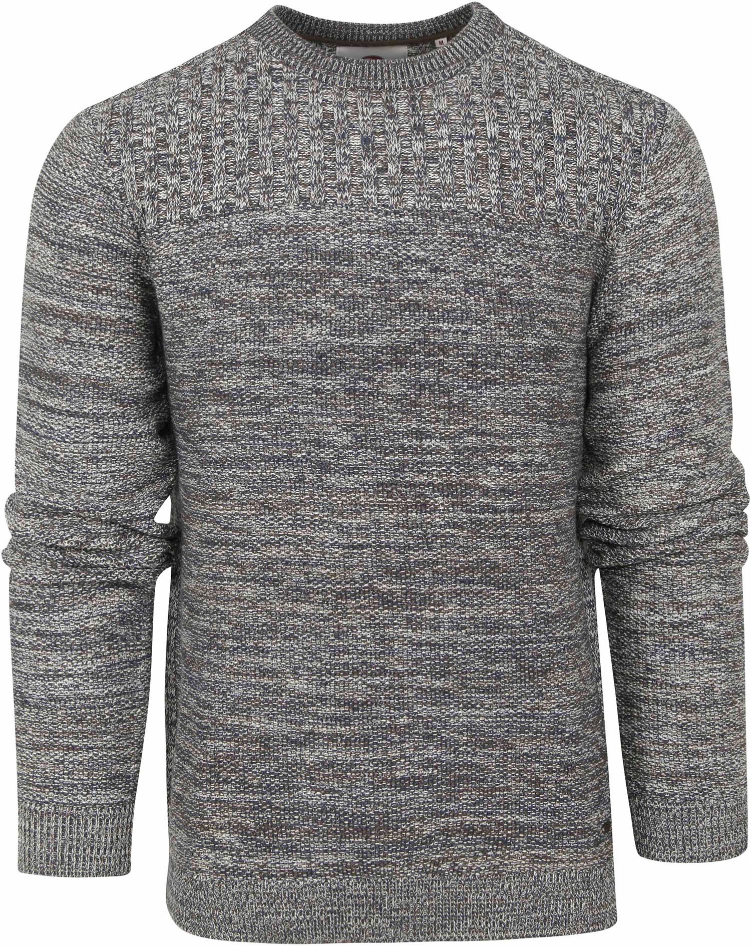 Petrol Sweater Melange Grey size L