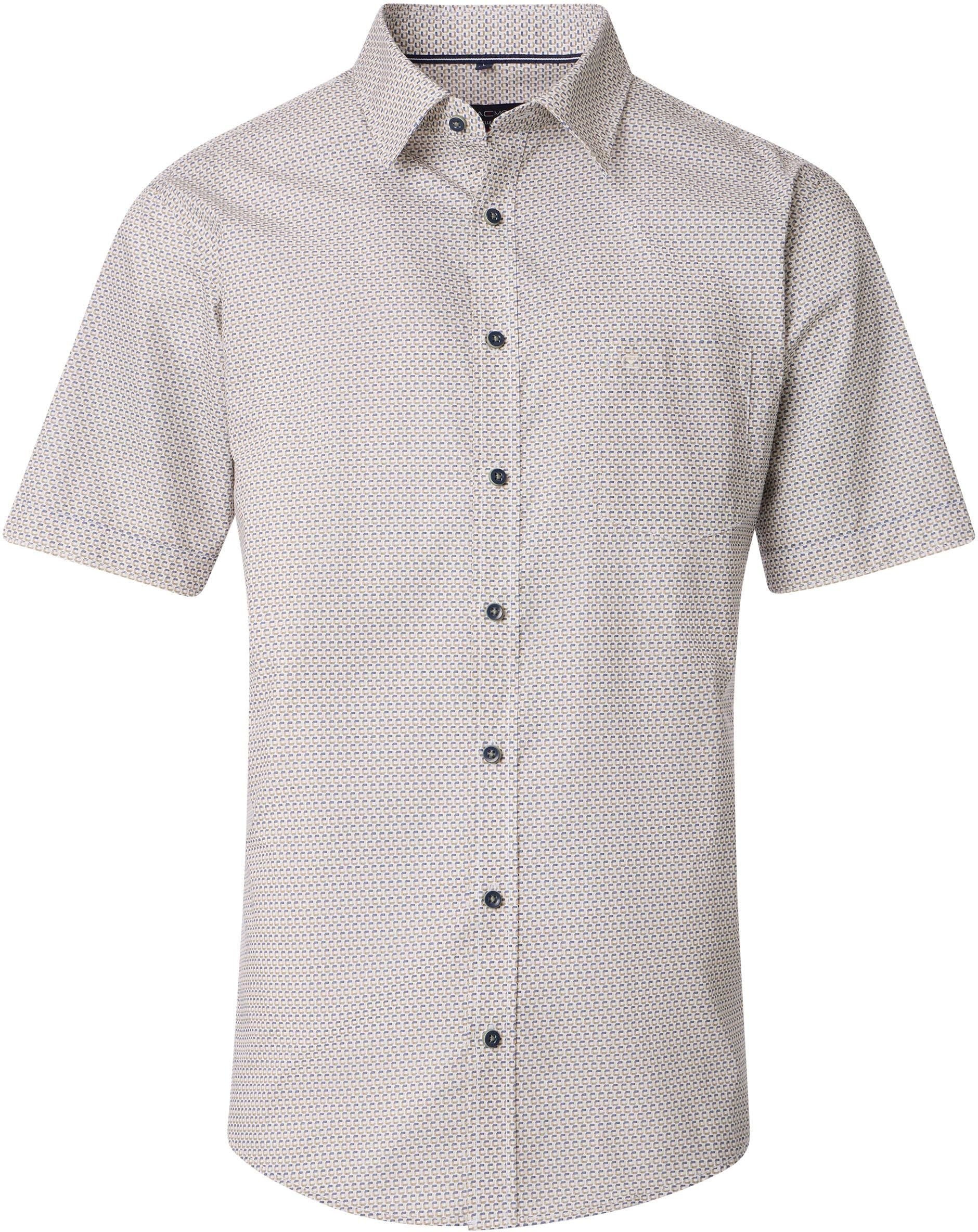 Casa Moda Short Sleeve Overhemd Print Groen 954389400-300 kopen | Suitable