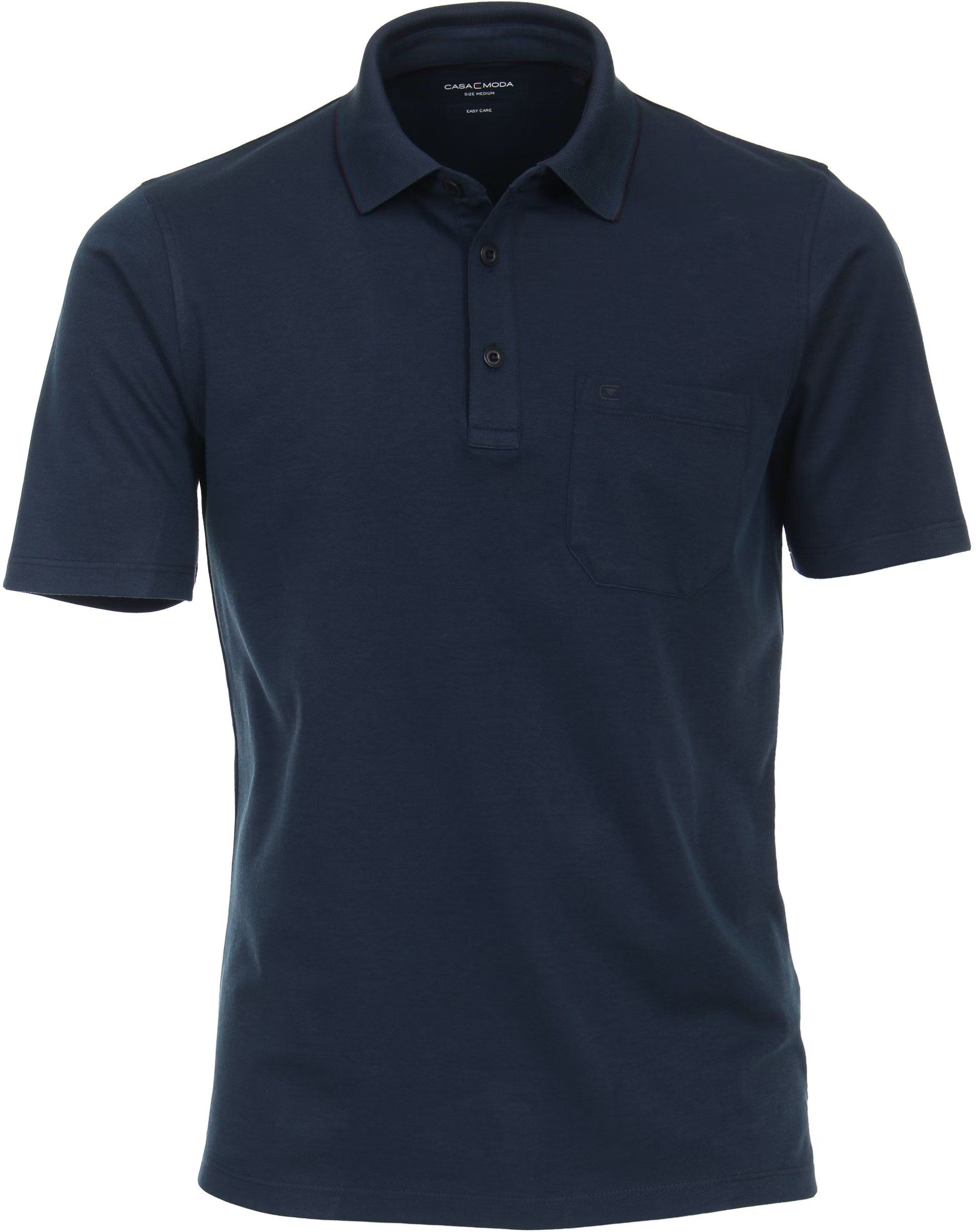 Casa Moda Polo Shirt Dark Blue Dark Blue size 5XL