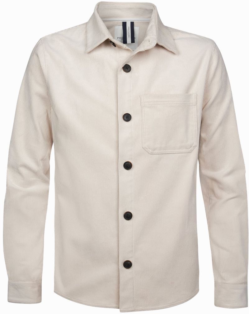 Profuomo Overshirt Corduroy Beige taille L