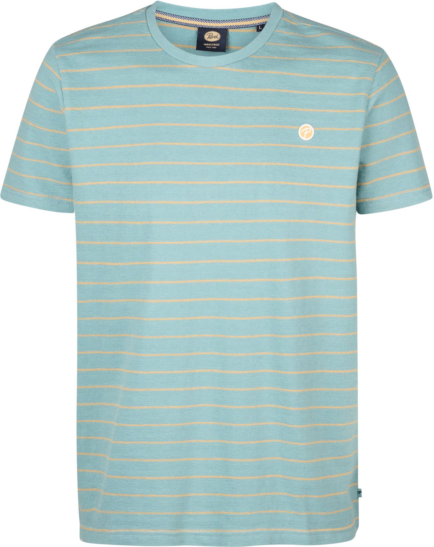 Petrol Knitted T-Shirt Mahi Ocean Blue M-1050-TSR626-5188 order online | Suitable