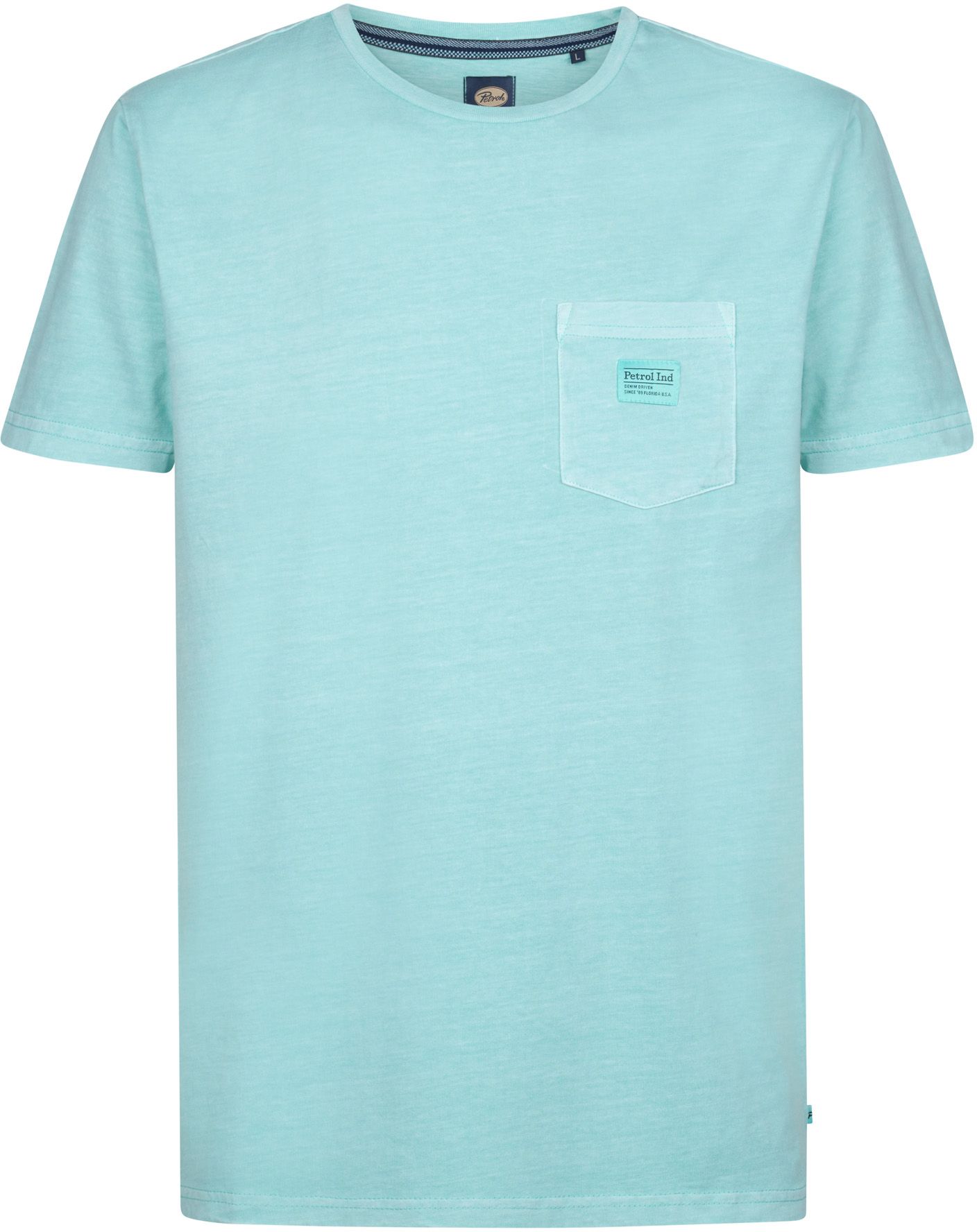 Petrol T-Shirt Key Melange Aqua M-1050-TSR632-5180 order online | Suitable