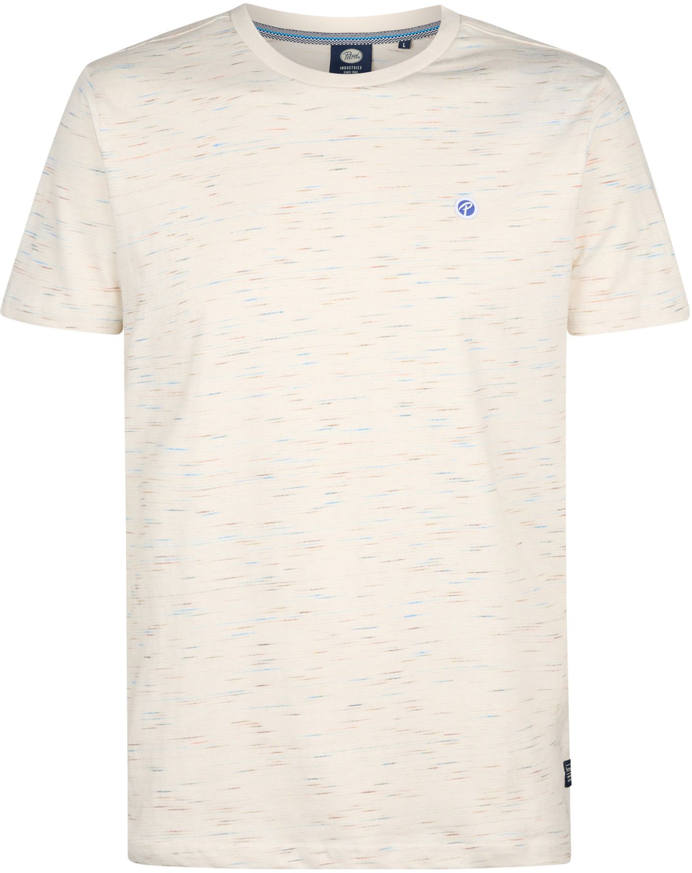 Petrol T-Shirt Sandstone Melange Ecru M-1050-TSR641-0112 order online | Suitable