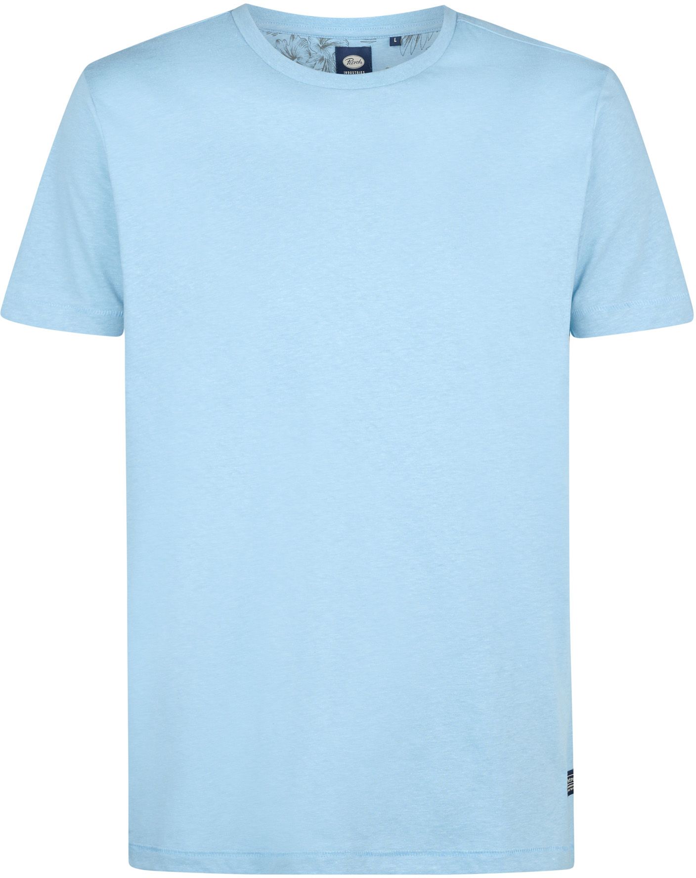 Petrol T-Shirt Viewcrest Melange Light Blue M-1050-TSR666-5187 order online | Suitable
