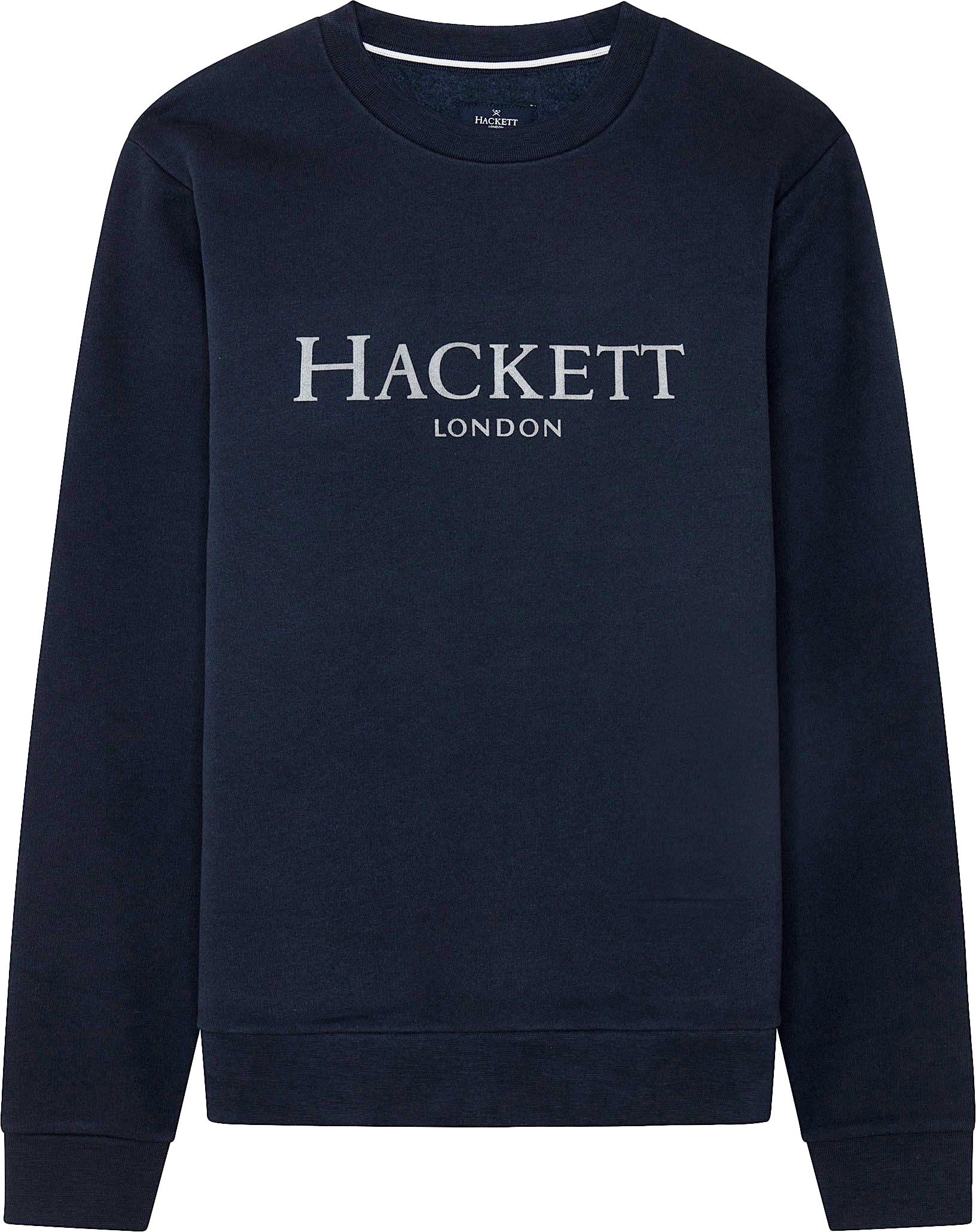 Hackett Sweater Logo Navy Blue Dark Blue size XL