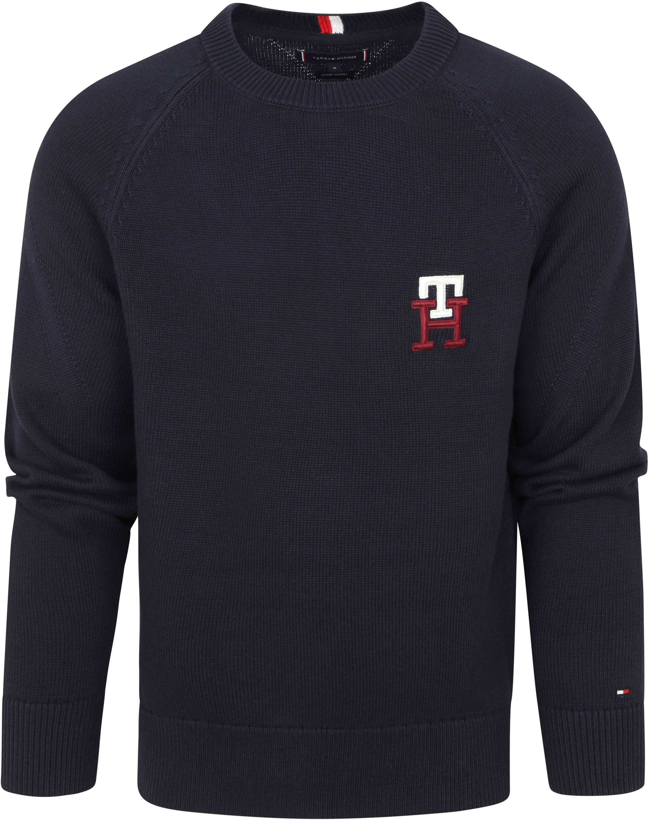 Tommy Hilfiger American Sweater Dark Dark Blue Blue size L