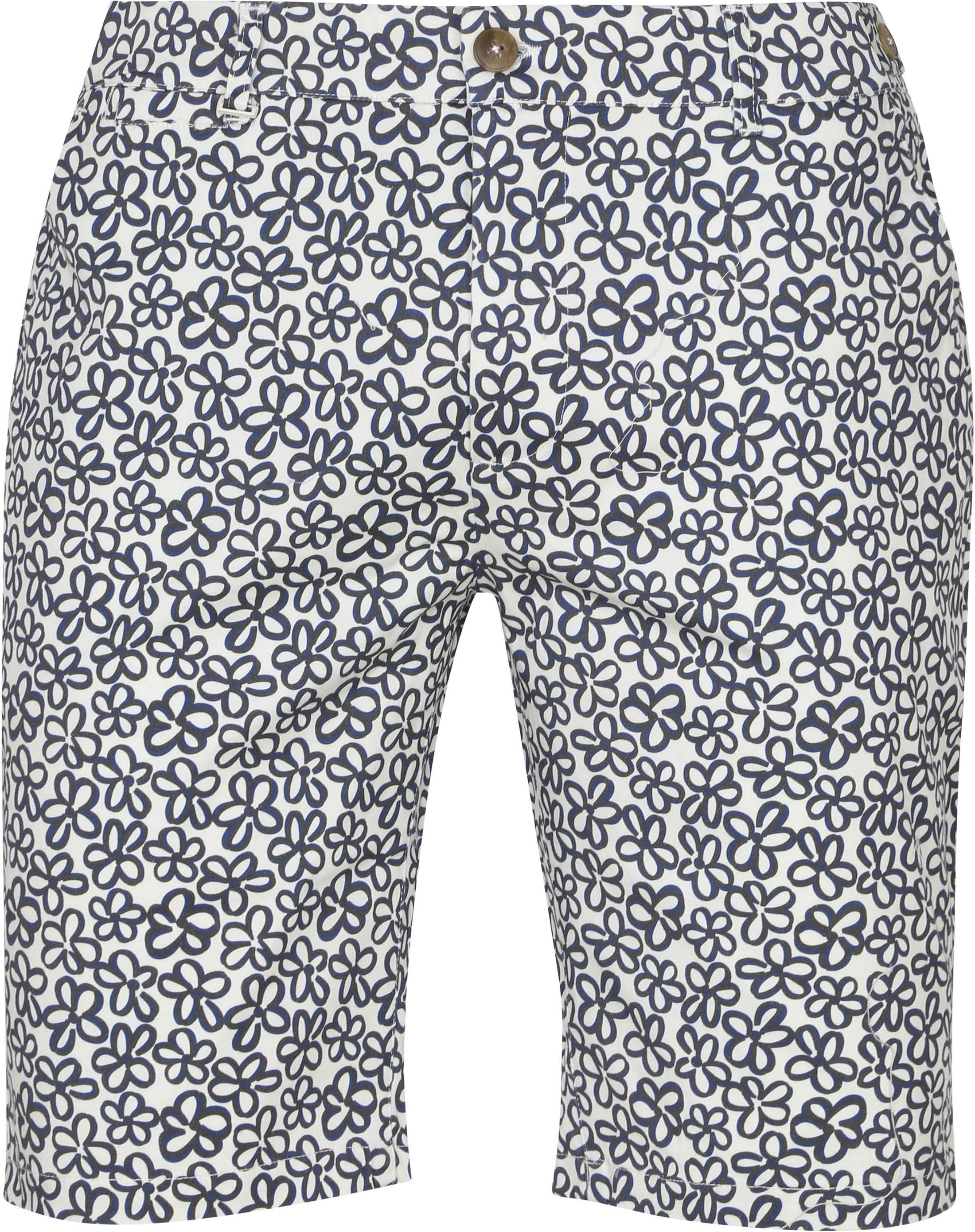 Blue Industry Shorts M8 Flowers Navy order online | LUCCA-M8 | Suitable Finland