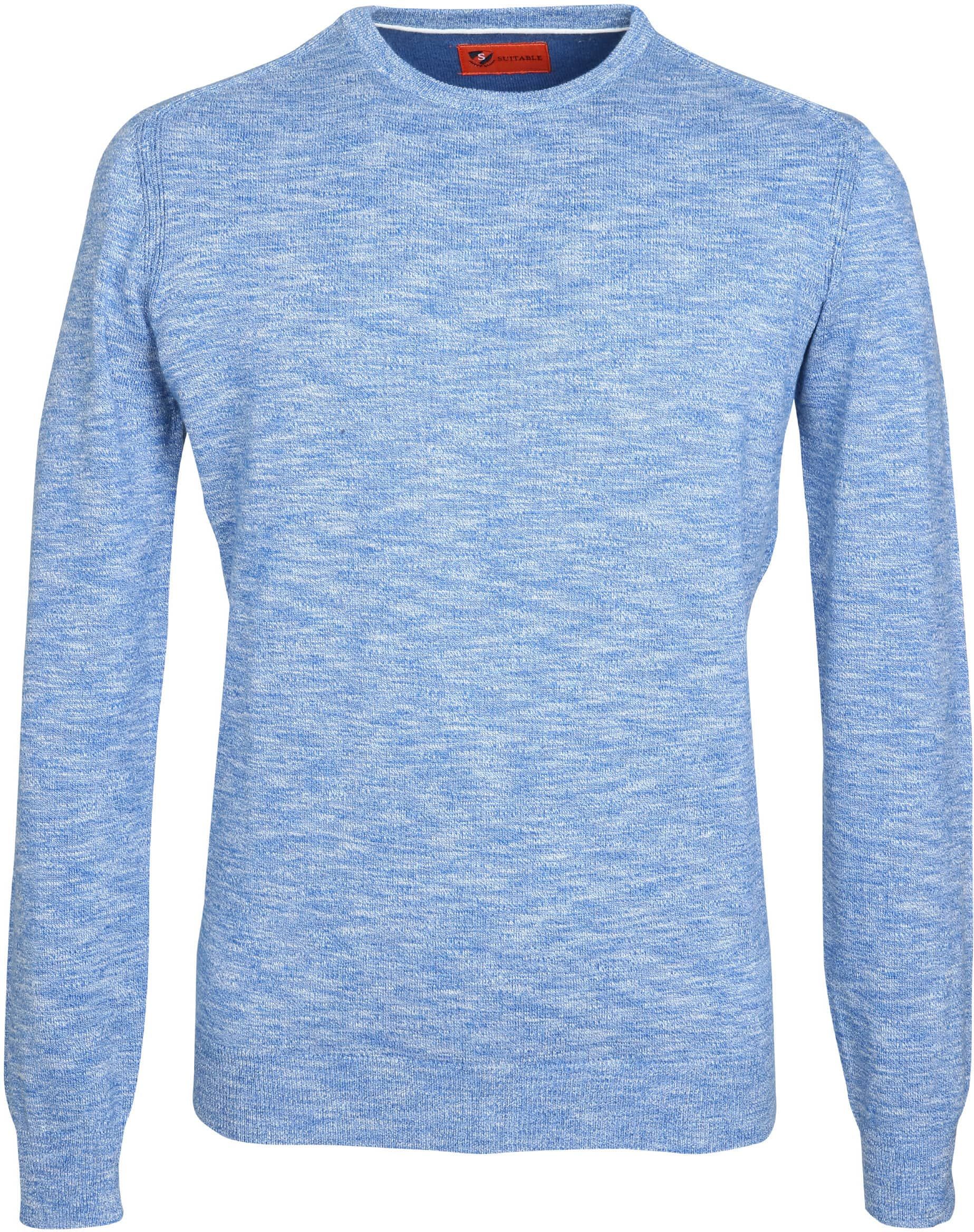 Suitable Pullover Melange Blue size XXL