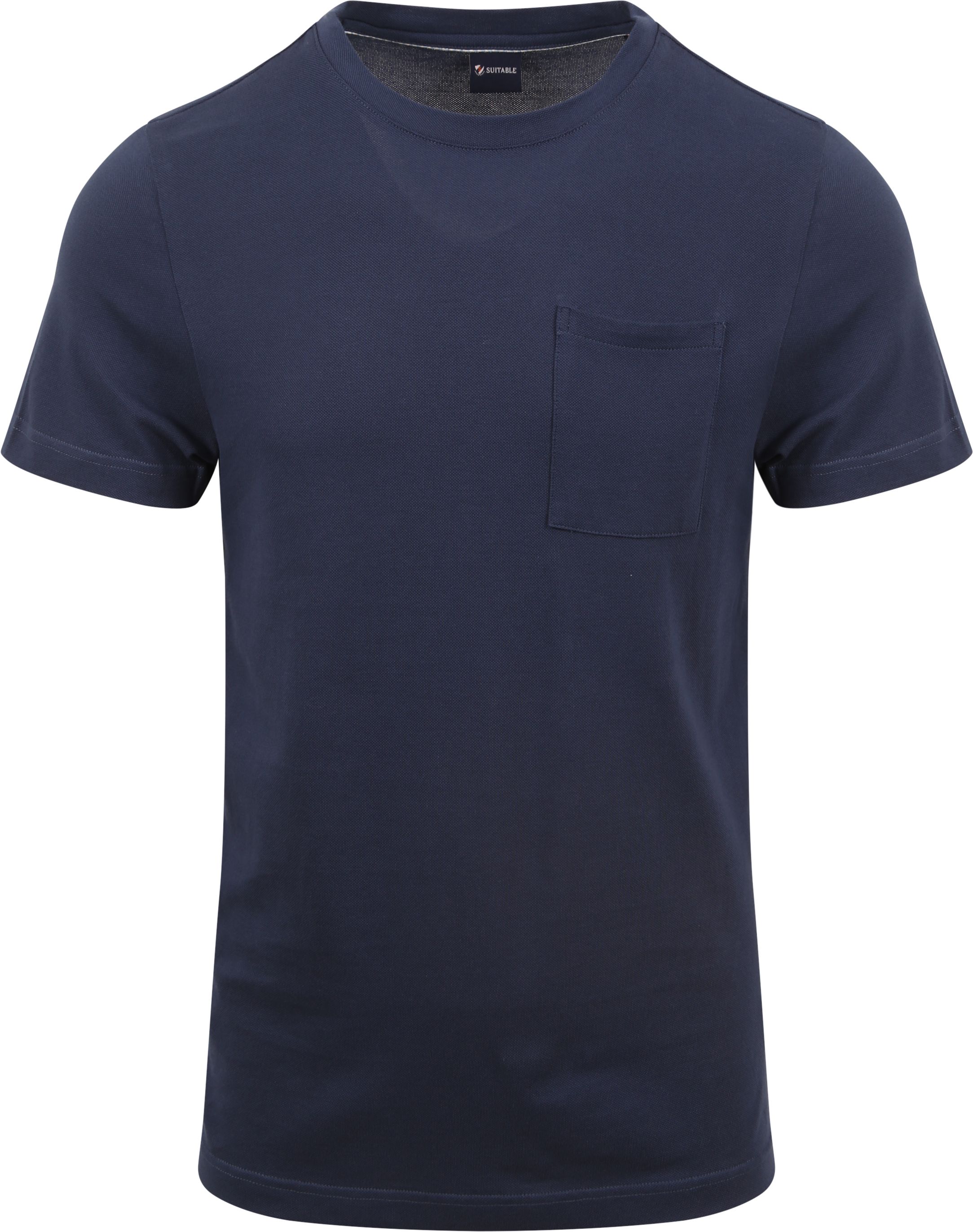 Suitable Cooper T-shirt Bleu Foncé SPE23108CO54ST-267 dark denim commander en ligne | Suitable