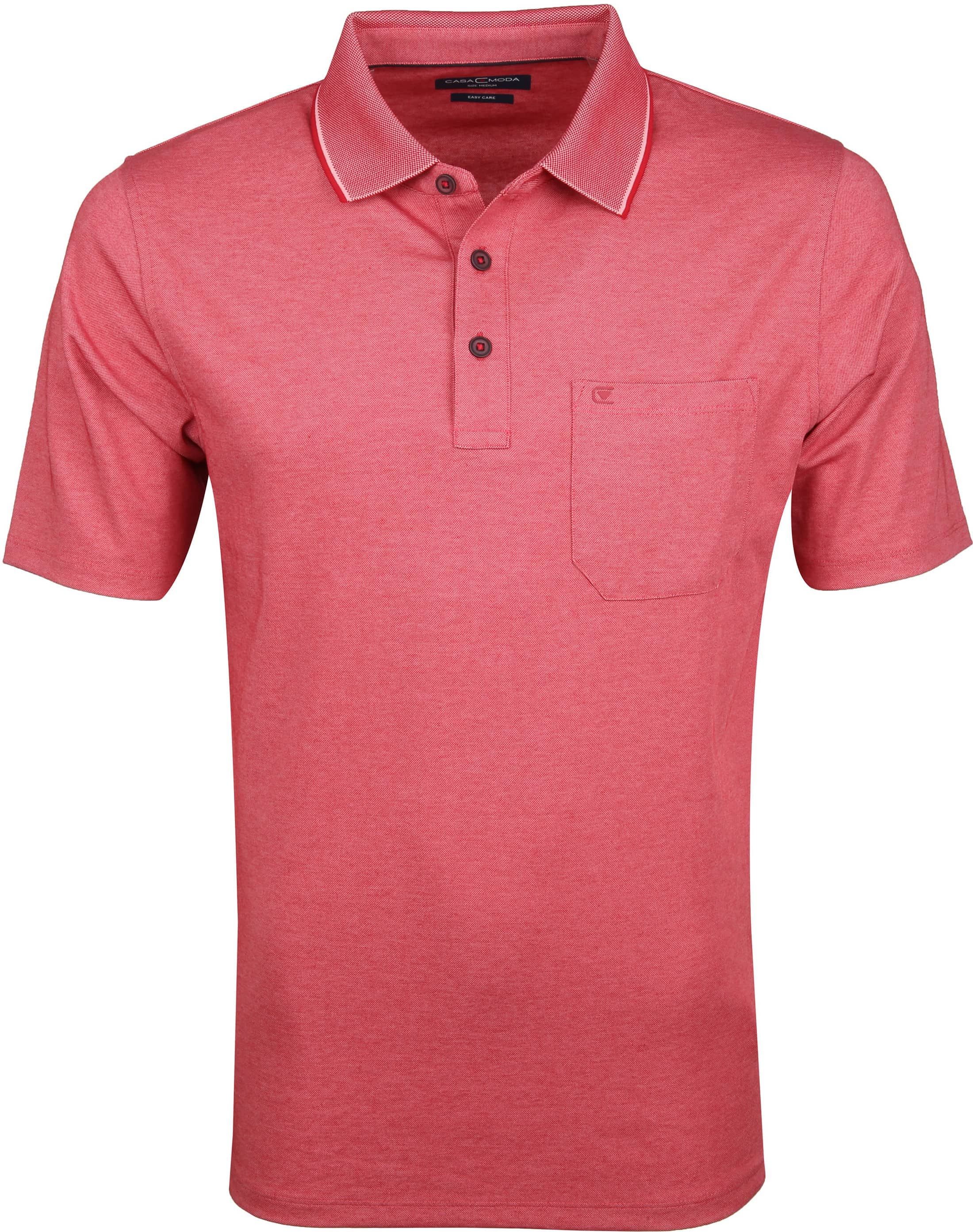 Casa Moda Polo Shirt Red size L