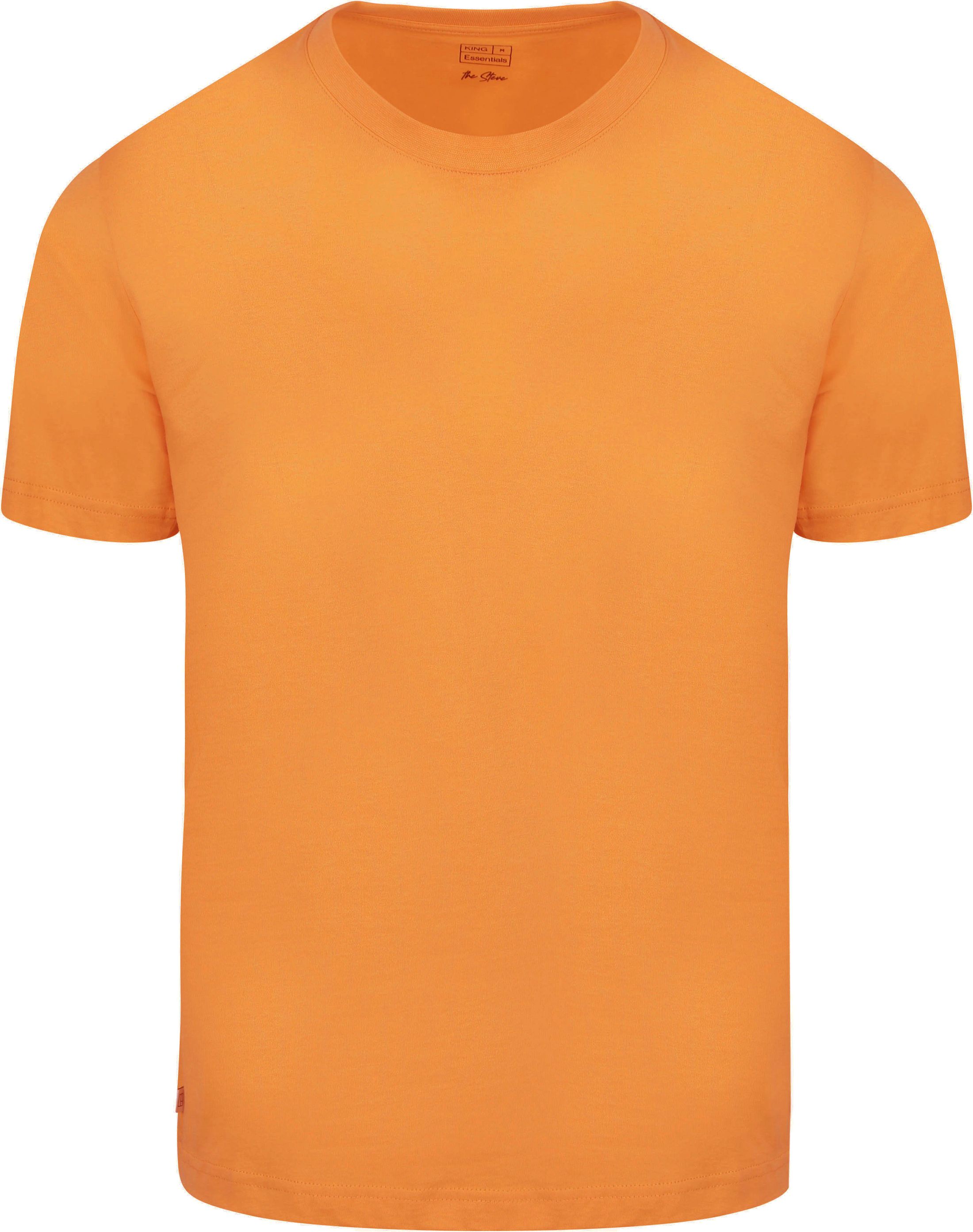 King Essentials The Steve T-Shirt Oranje KM111010001-O020T kopen | Suitable