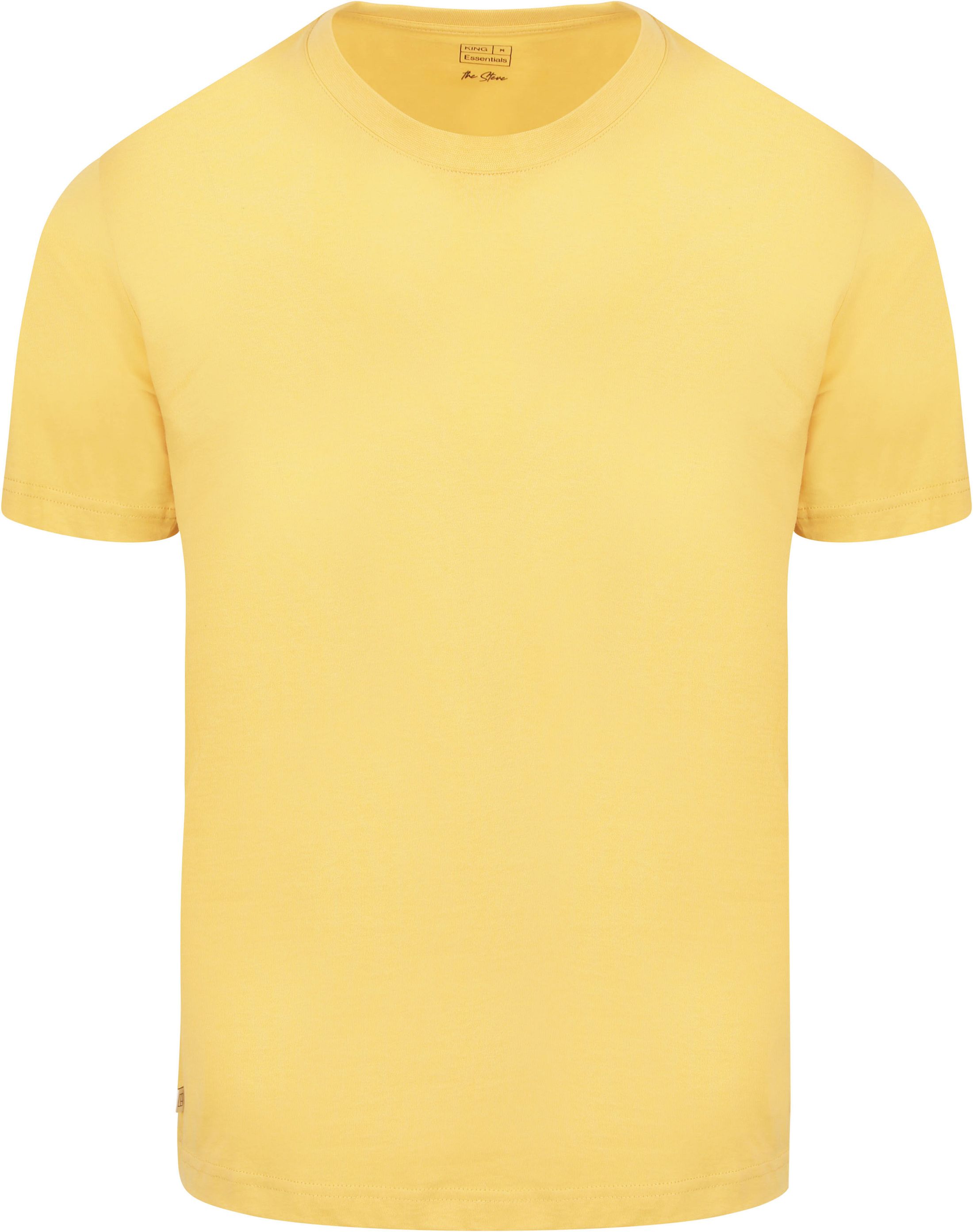 King Essentials The Steve T-Shirt Yellow  KM111010001-Y013T order online | Suitable