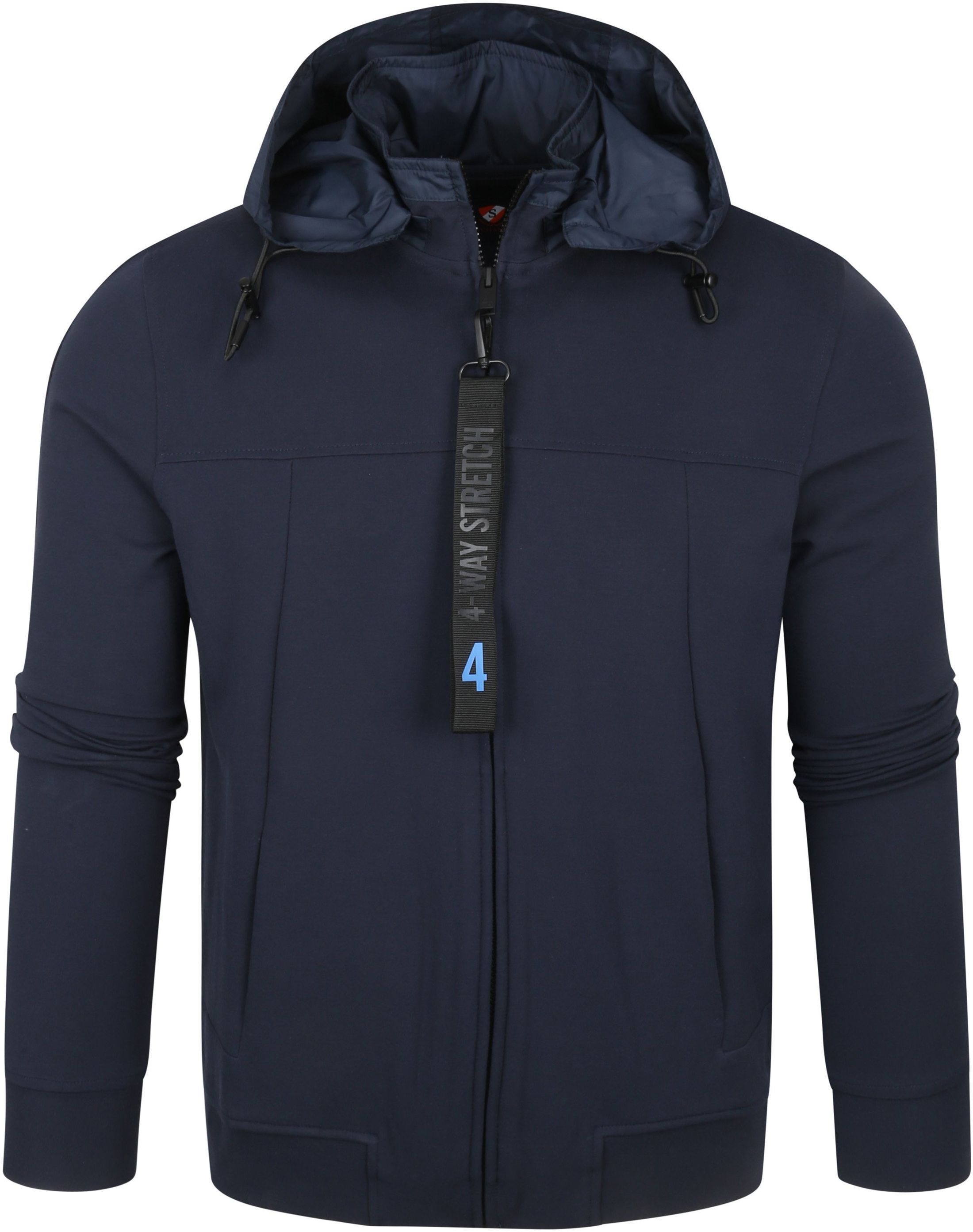 Suitable Sweat Jacket Bjarne Navy Dark Blue Blue size L