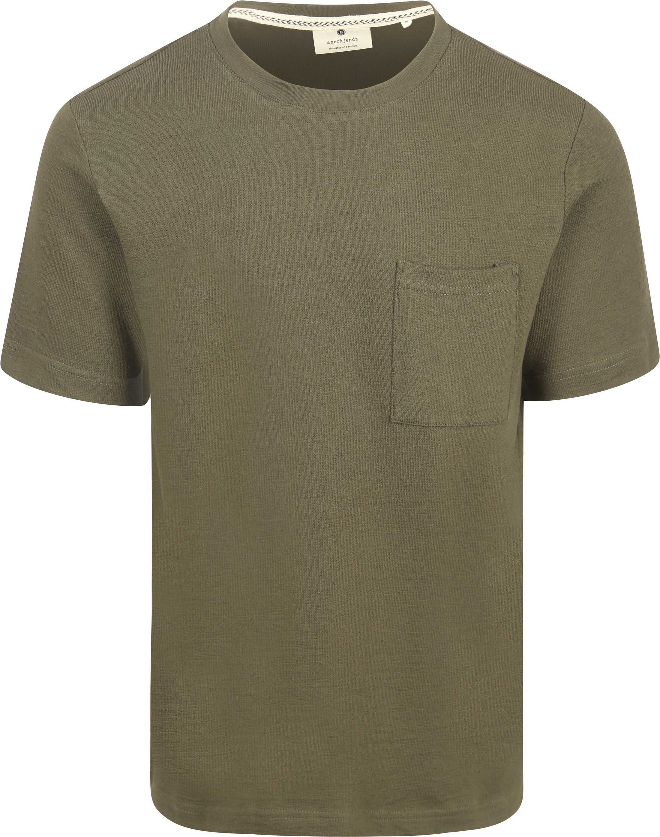 Anerkjendt Kikki T-shirt Olive Green 901498-4084 order online | Suitable