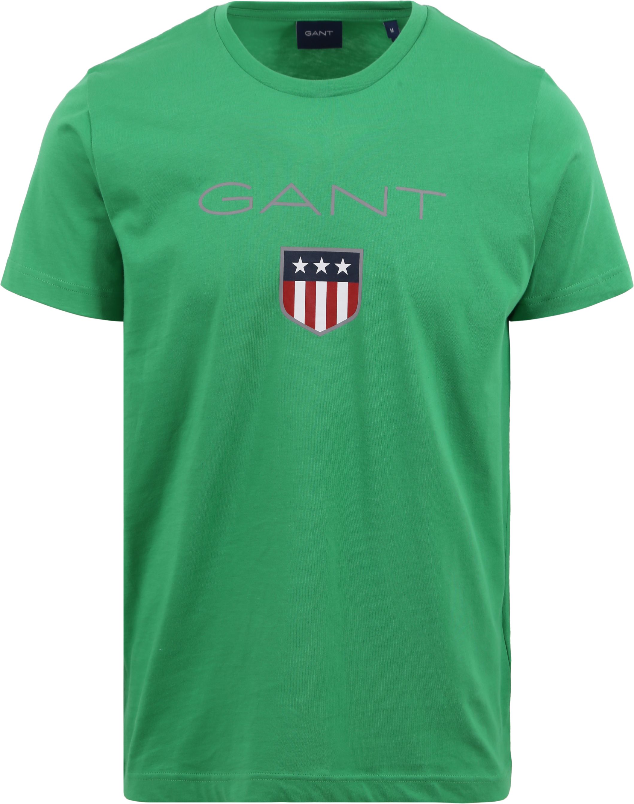 Gant T-shirt Shield Logo Green 2003023-337 order online | Suitable