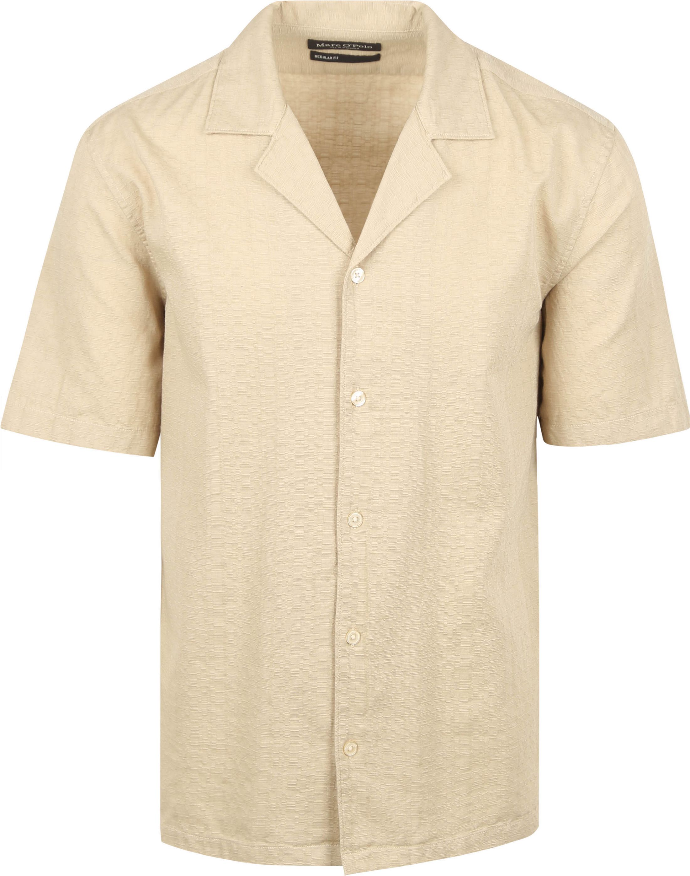 Marc O'Polo Crèpe Shirt Short Sleeves Beige 524733441062-111 order online | Suitable