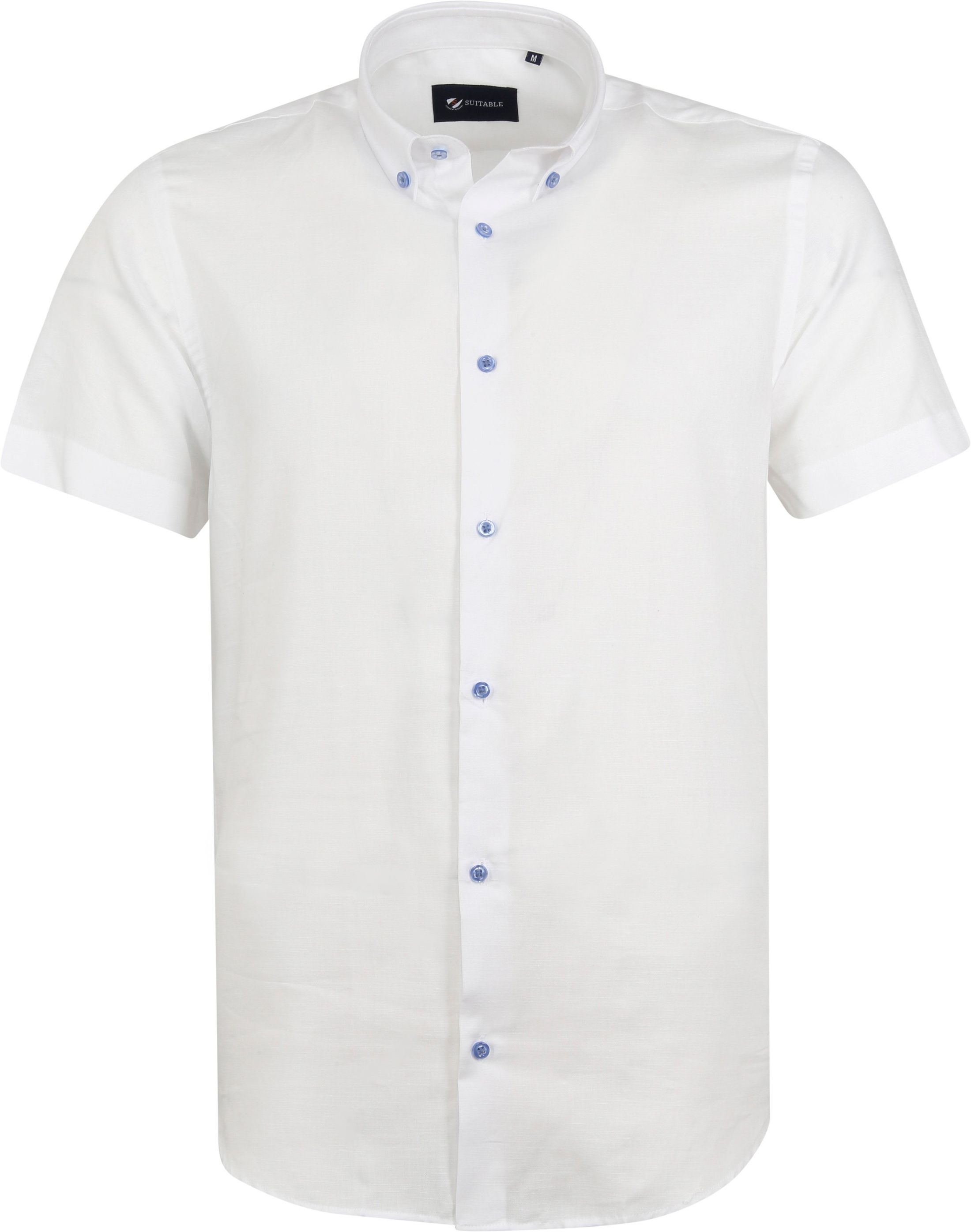Suitable Short Sleeve Shirt White size 3XL