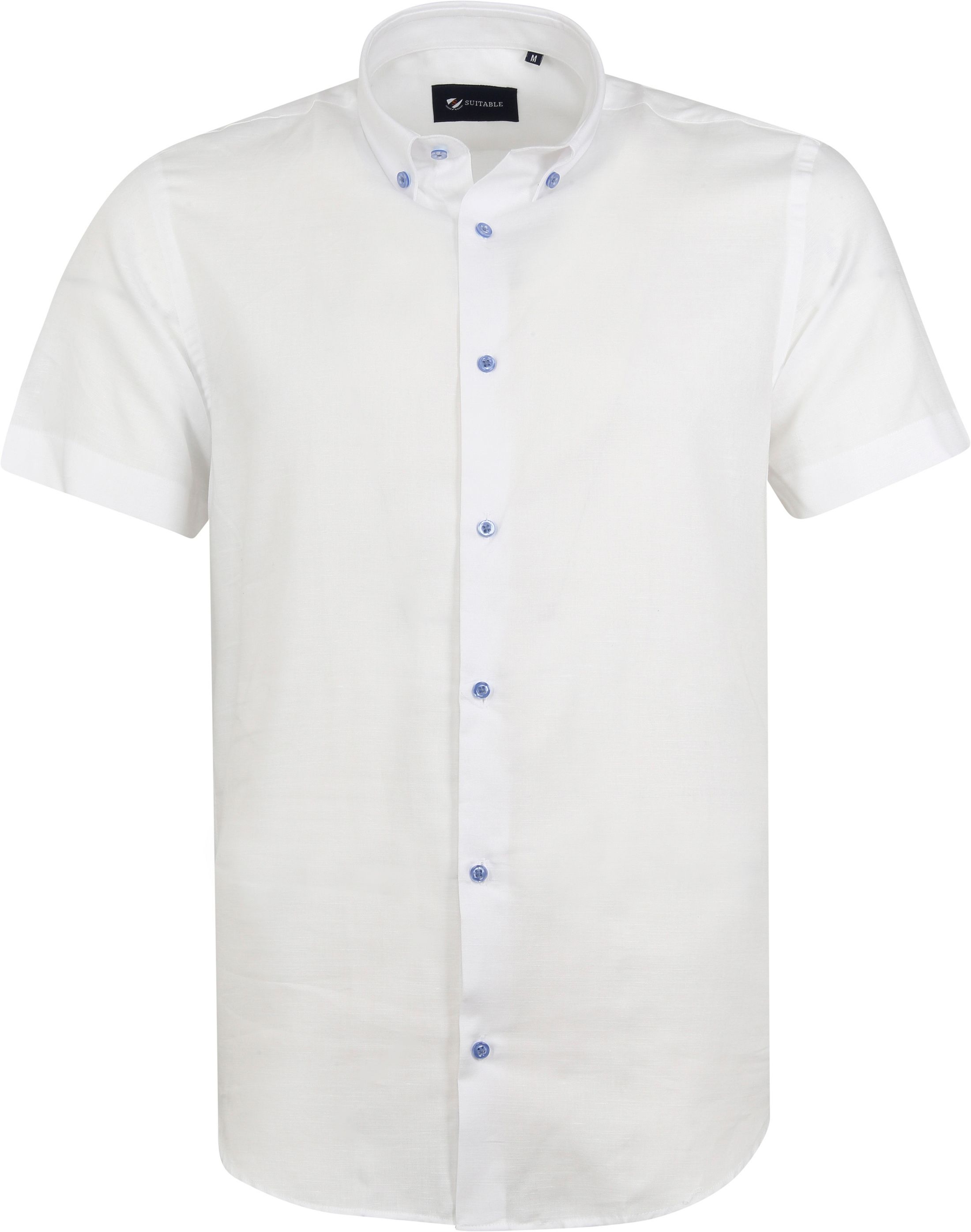 Suitable Chemise Manches Courtes Blanc taille 3XL