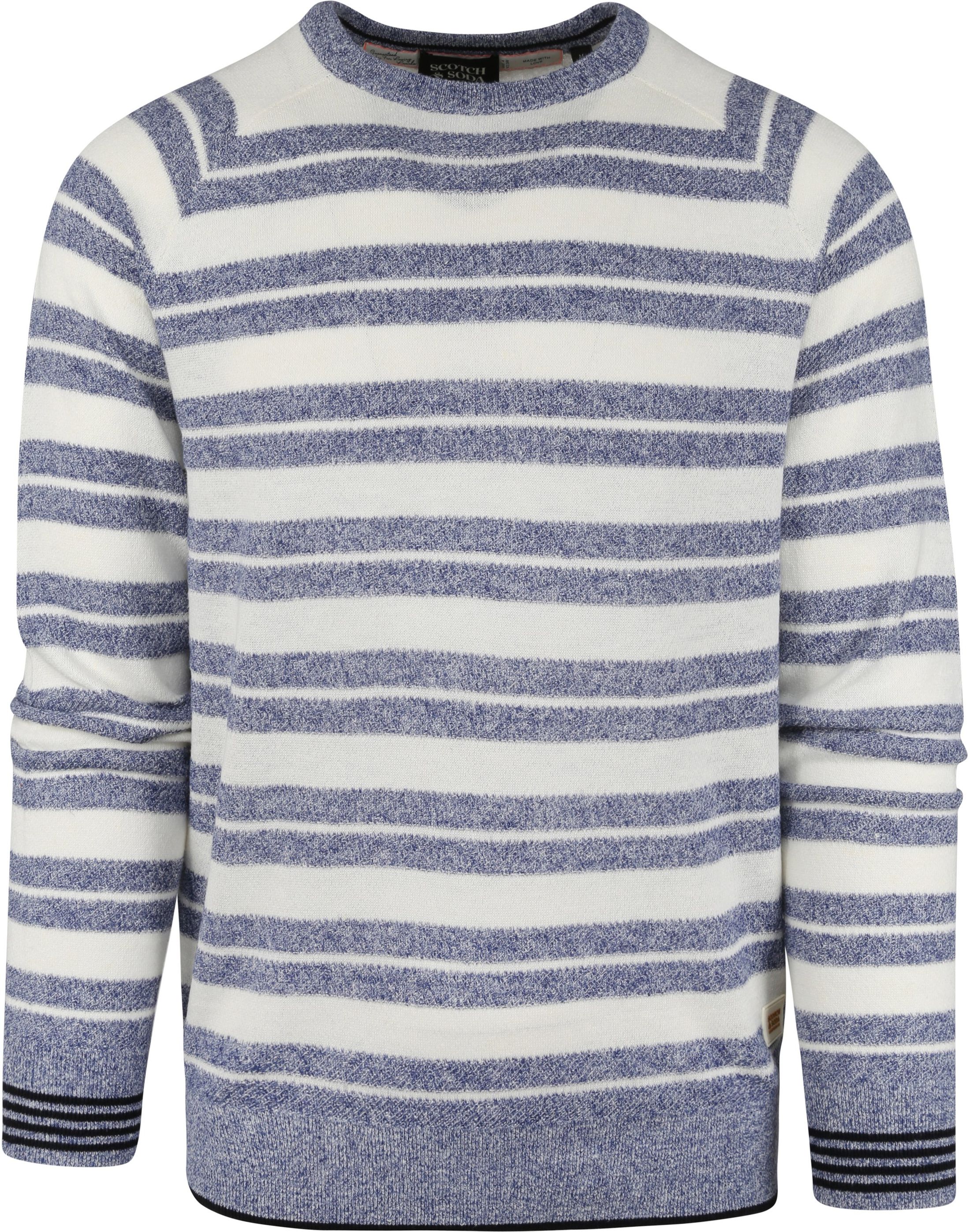 Scotch and Soda Sweater Stripes Blue size L