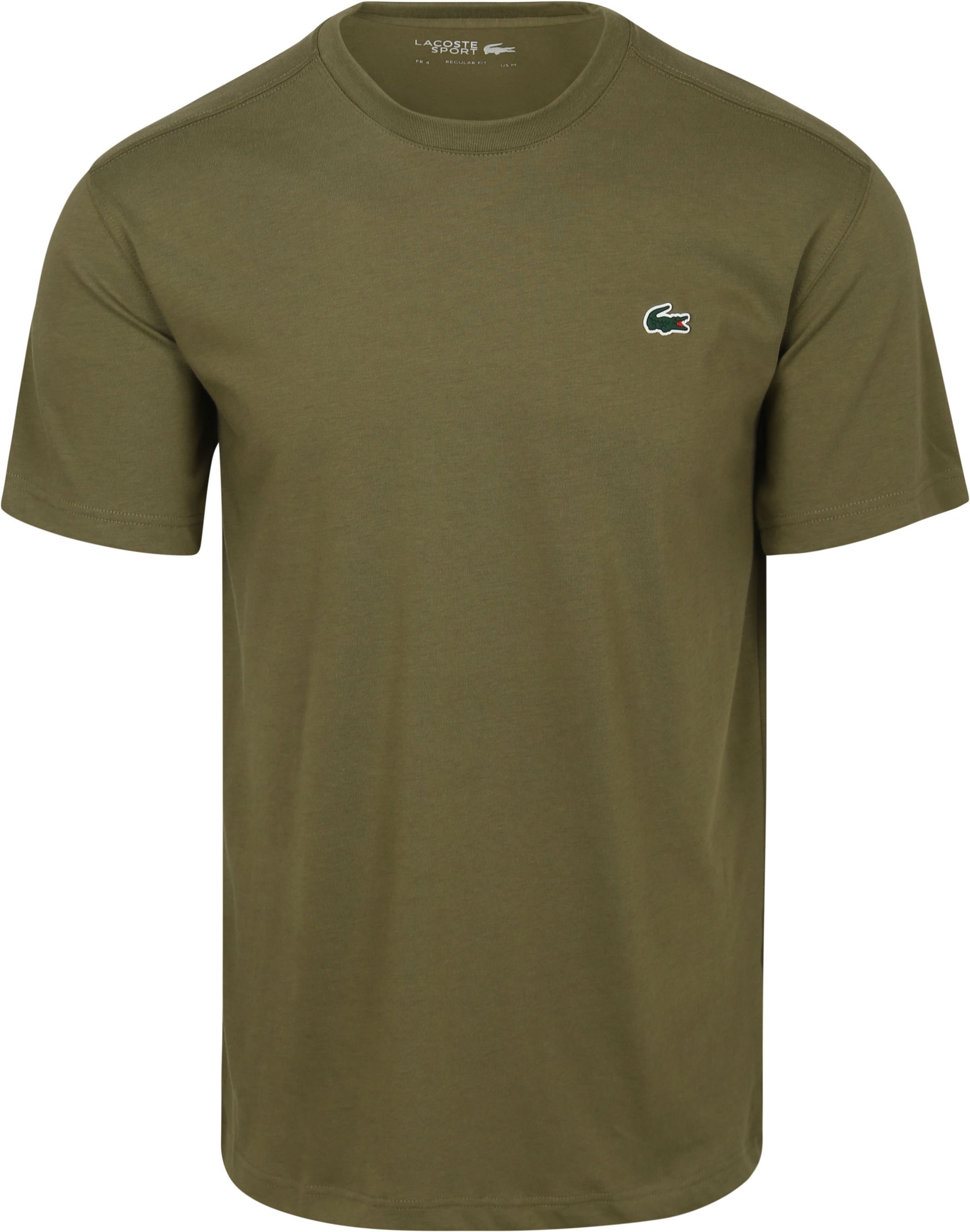 Lacoste T-shirt Vert Olive commander en ligne | Suitable