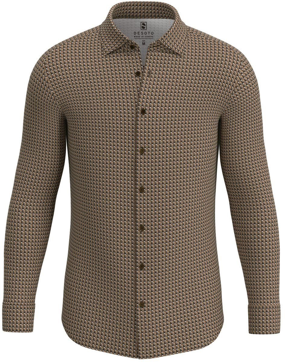 Desoto Shirt Kent Figures Brown 67328-3-216 order online | Suitable