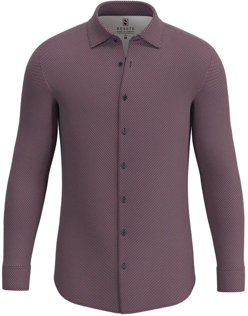 Desoto Shirt Kent Print Red order online | 69128-3-315 | Suitable Lithuania