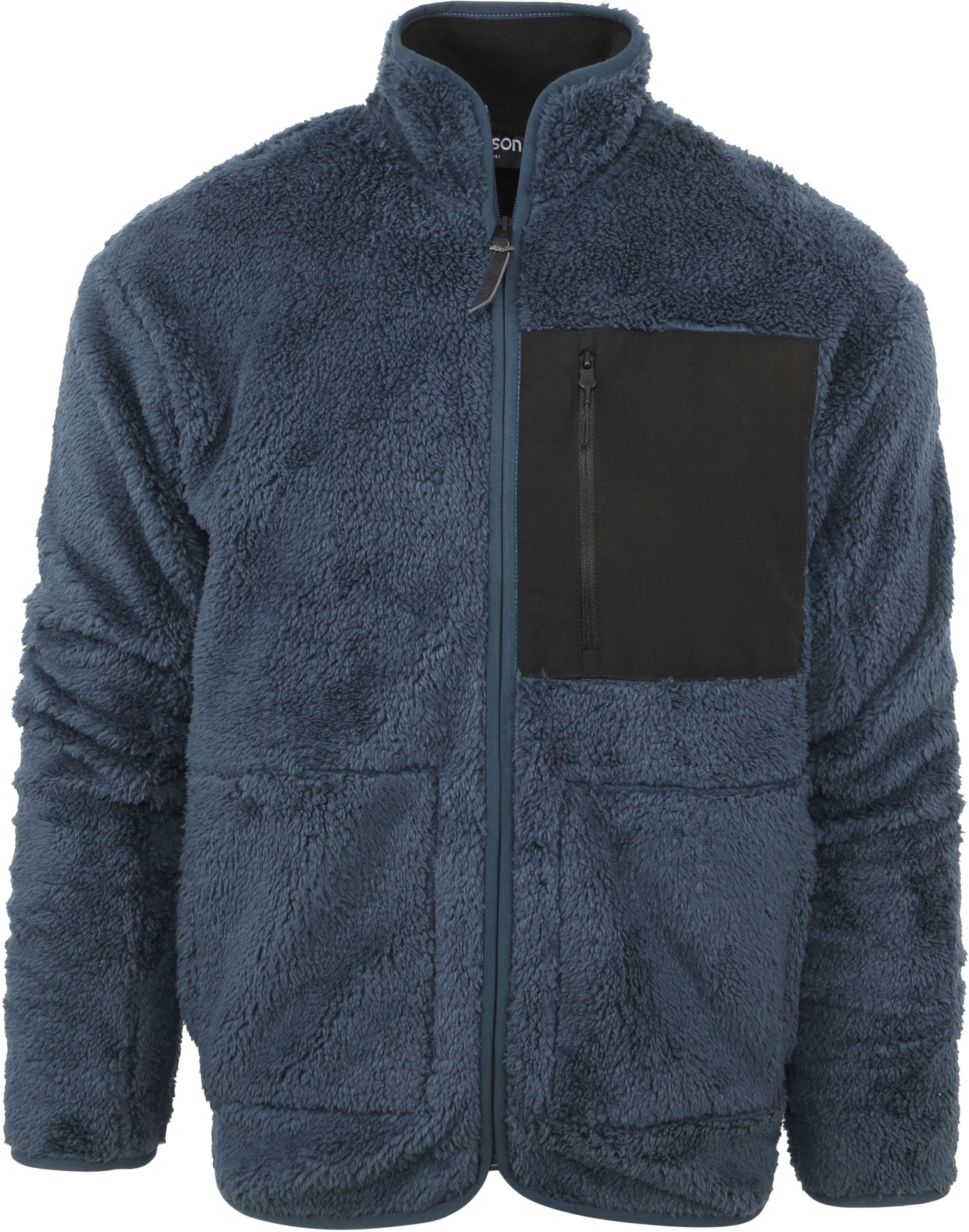 Tenson Thermal Teddy Fleece Jacket Dark Blue Dark Blue size L