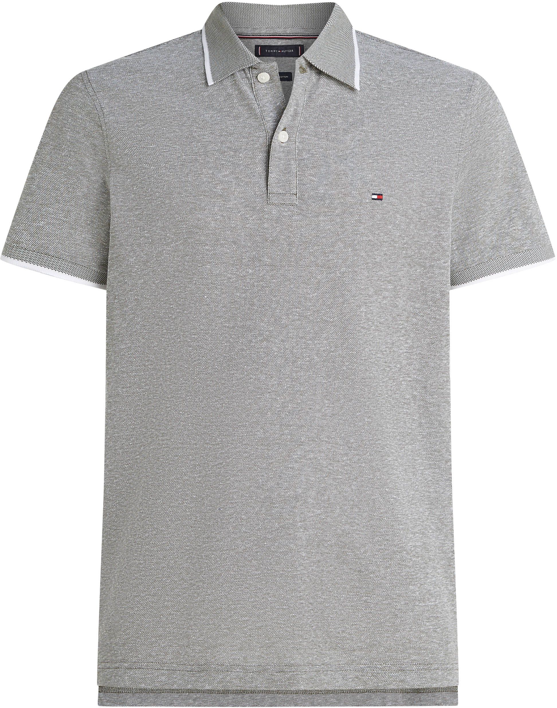 Tommy Hilfiger Linen Piqué Polo Shirt Grün MW0MW33140-PLI kaufen | Suitable