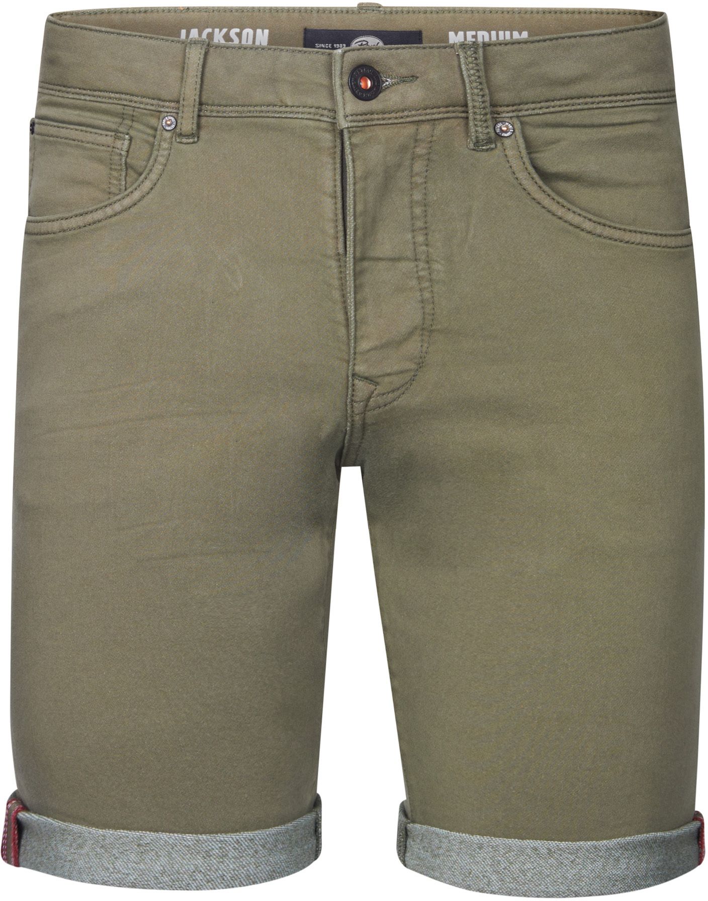 Petrol Denim Short Jackson Olijfgroen M-ROS-SHO005-6134 kopen | Suitable