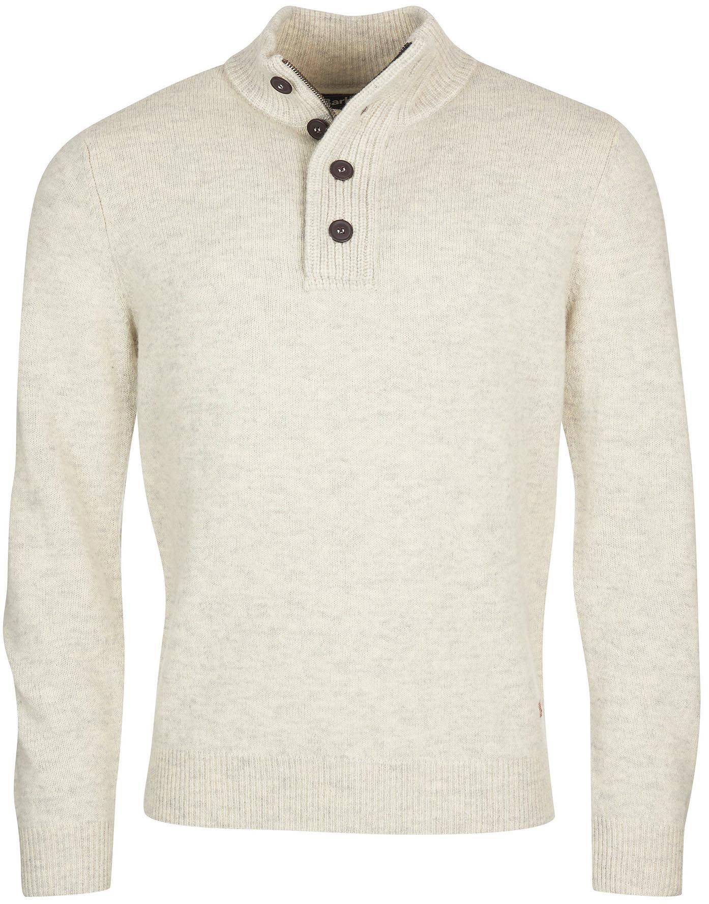 Barbour Mocker Sweater Merino Wool Light Beige MKN0585-BE14 order online | Suitable