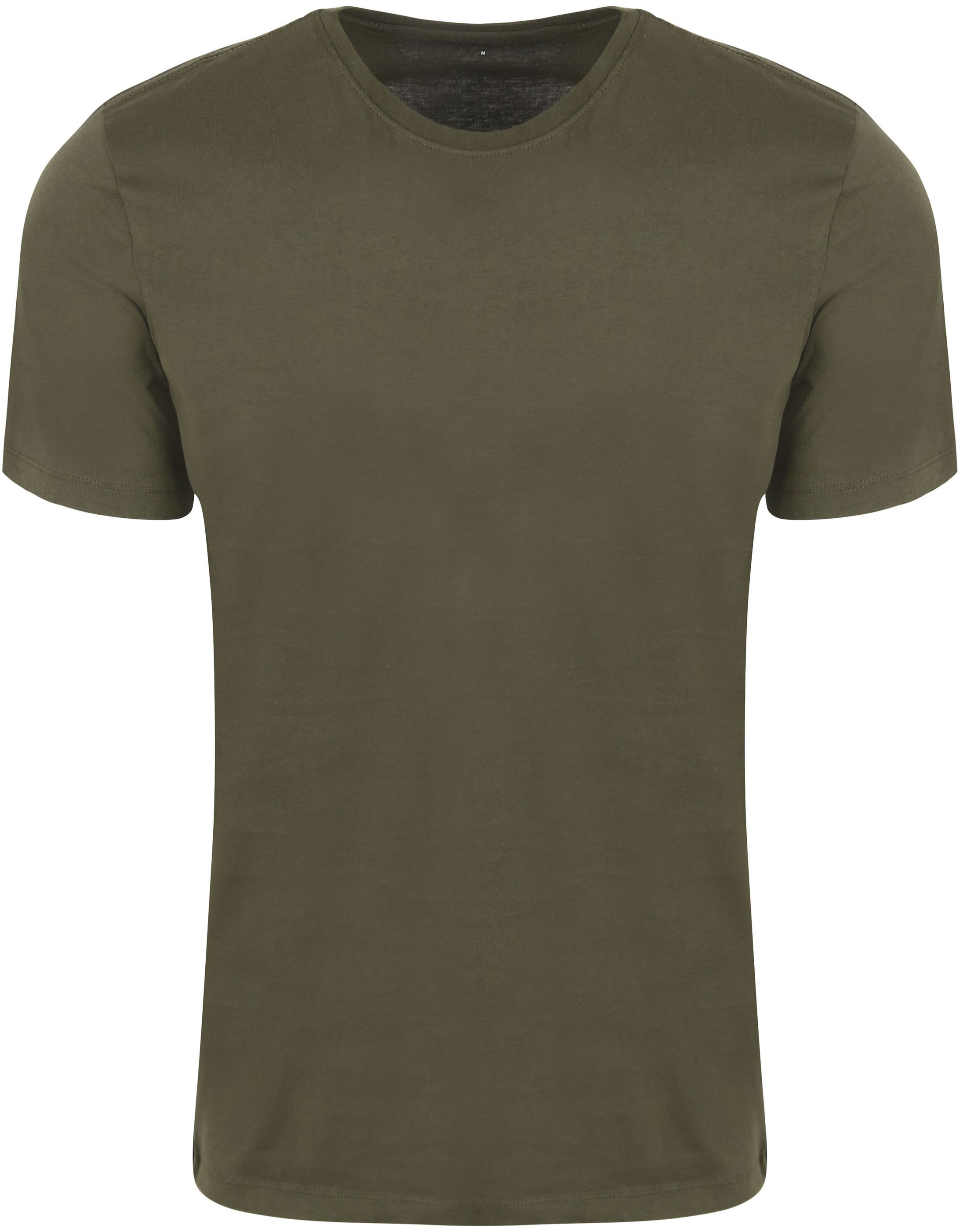 KnowledgeCotton Apparel T-shirt Olive Green 1010113 order online | Suitable