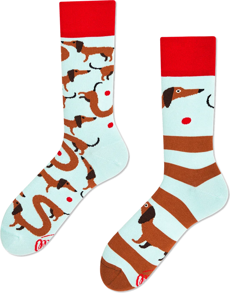 Many Mornings Sokken Teckel R70-Sausage Dog kopen | Suitable