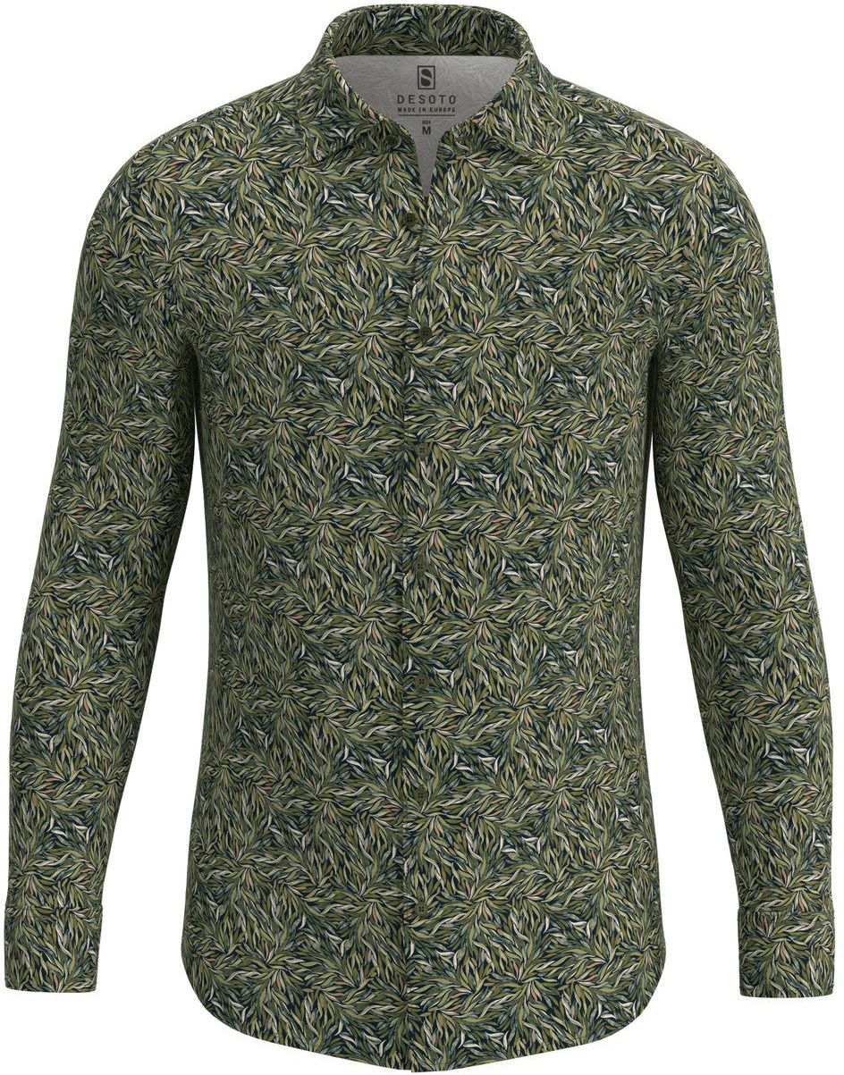 Desoto Chemise Kent Feuilles Vert commander en ligne | 67228-3-617 | Suitable Luxembourg