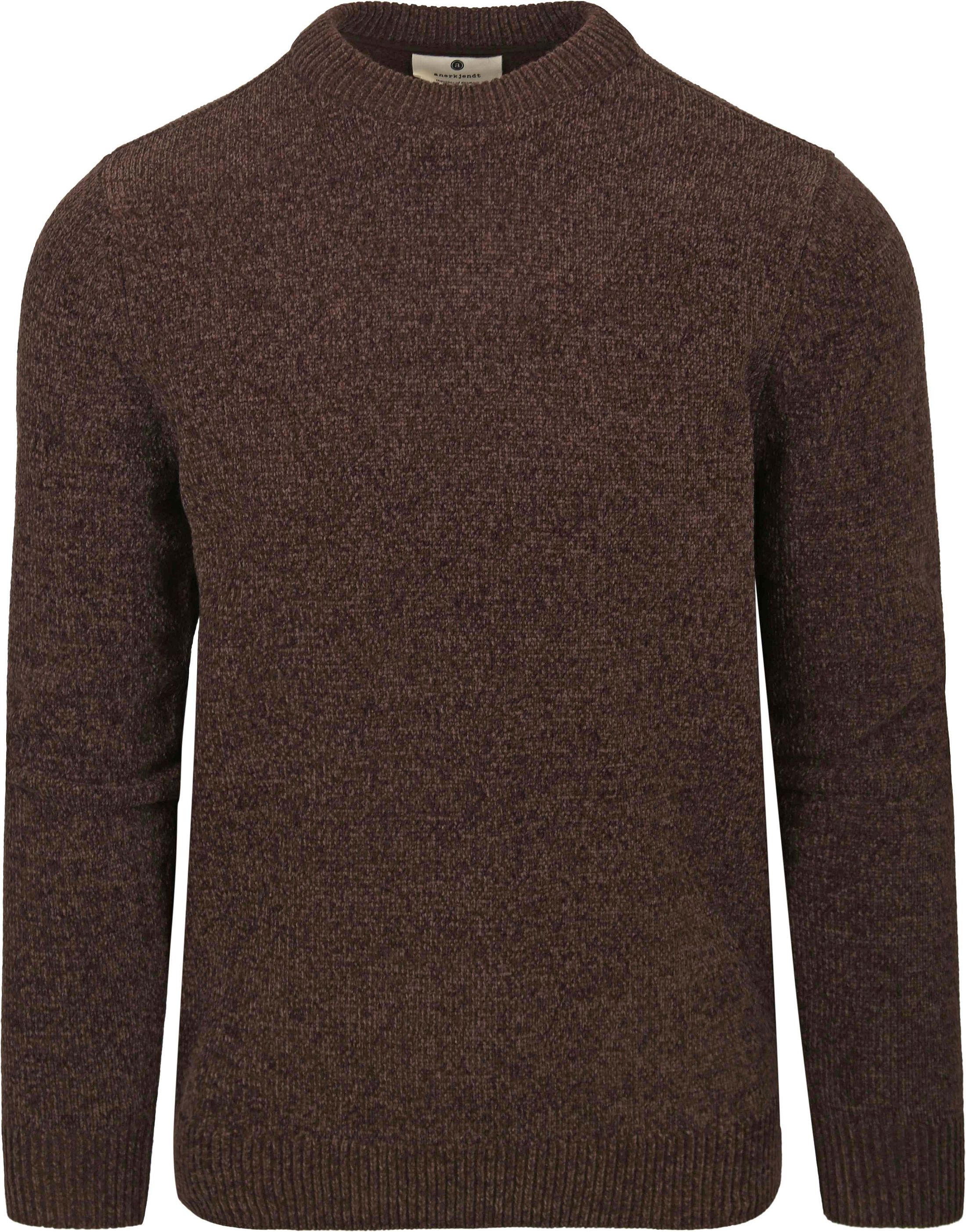 Anerkjendt Trui Sune Chenille Bruin 901360-5573 kopen | Suitable