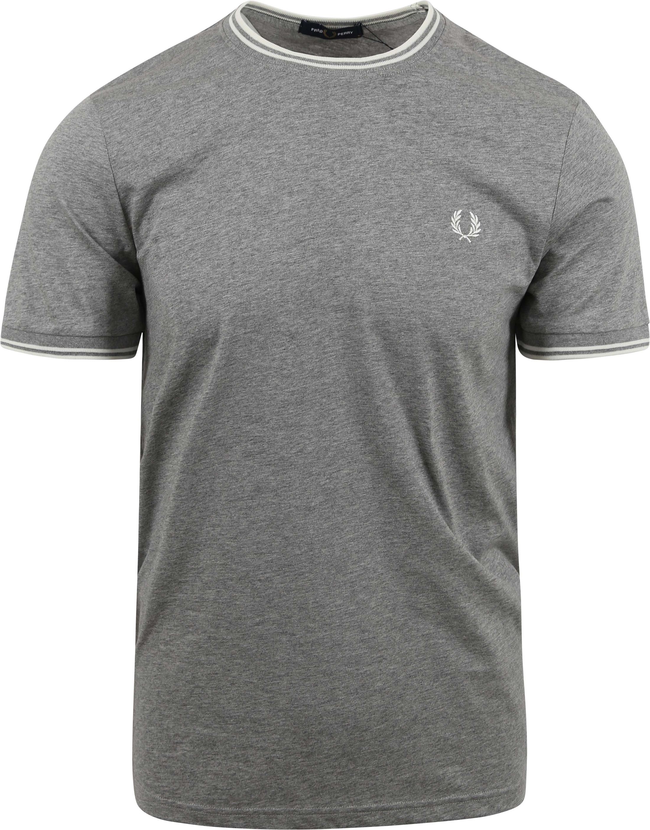 Fred Perry T-shirt M1588 Grey M1588-420 order online | Suitable