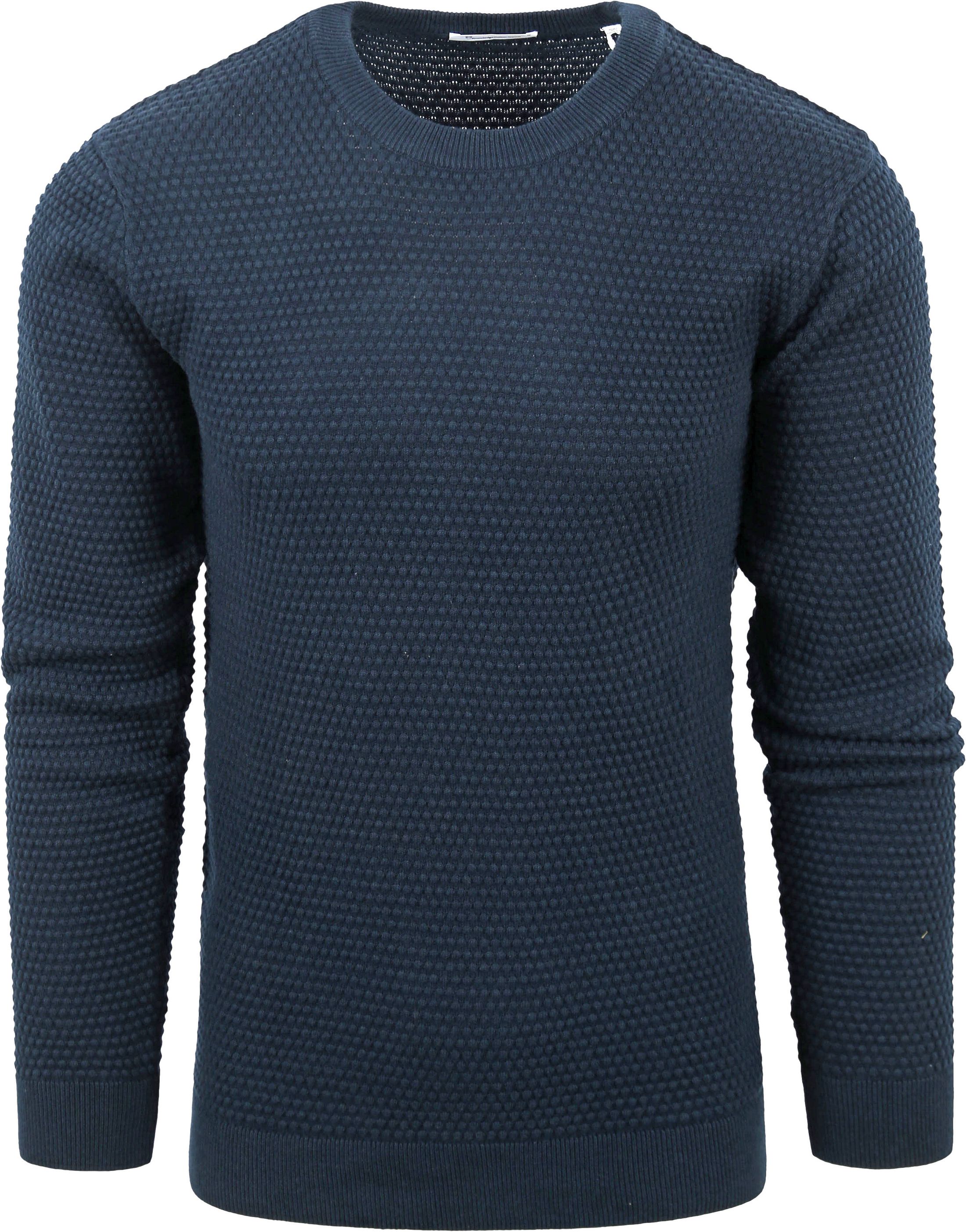 KnowledgeCotton Apparel Sweater Vagn Dark Blue 1080067 order online | Suitable