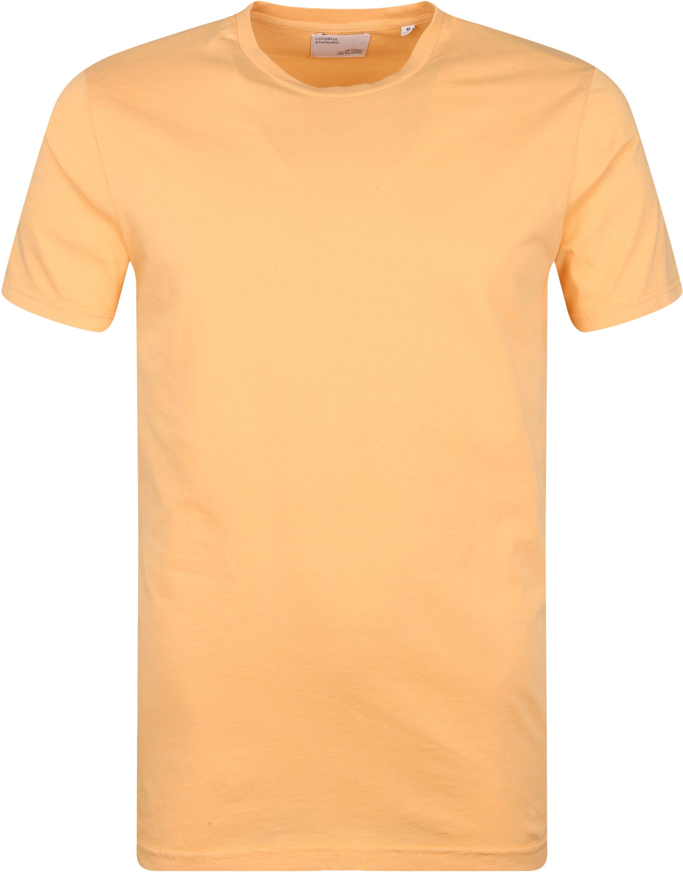 Colorful Standard T-shirt Organic Light Orange size L