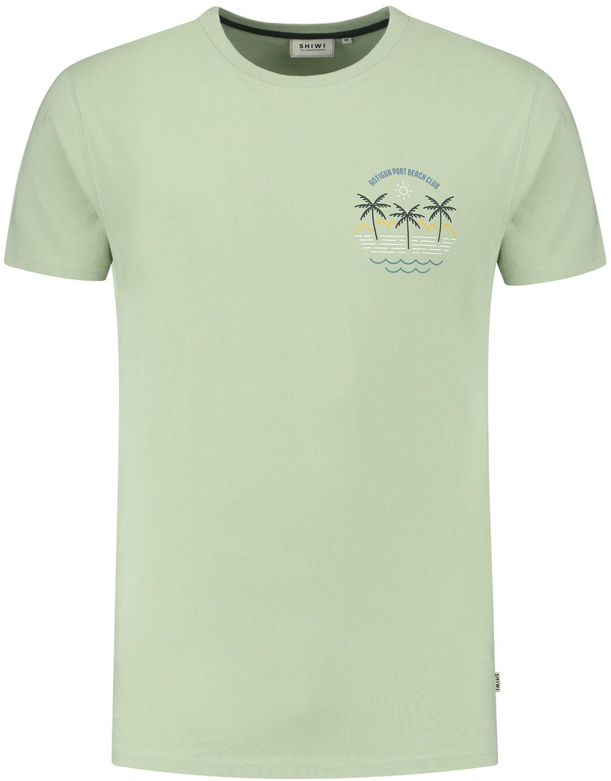 Shiwi T-Shirt Antigua Port Dust Green 1541585262-708 order online | Suitable