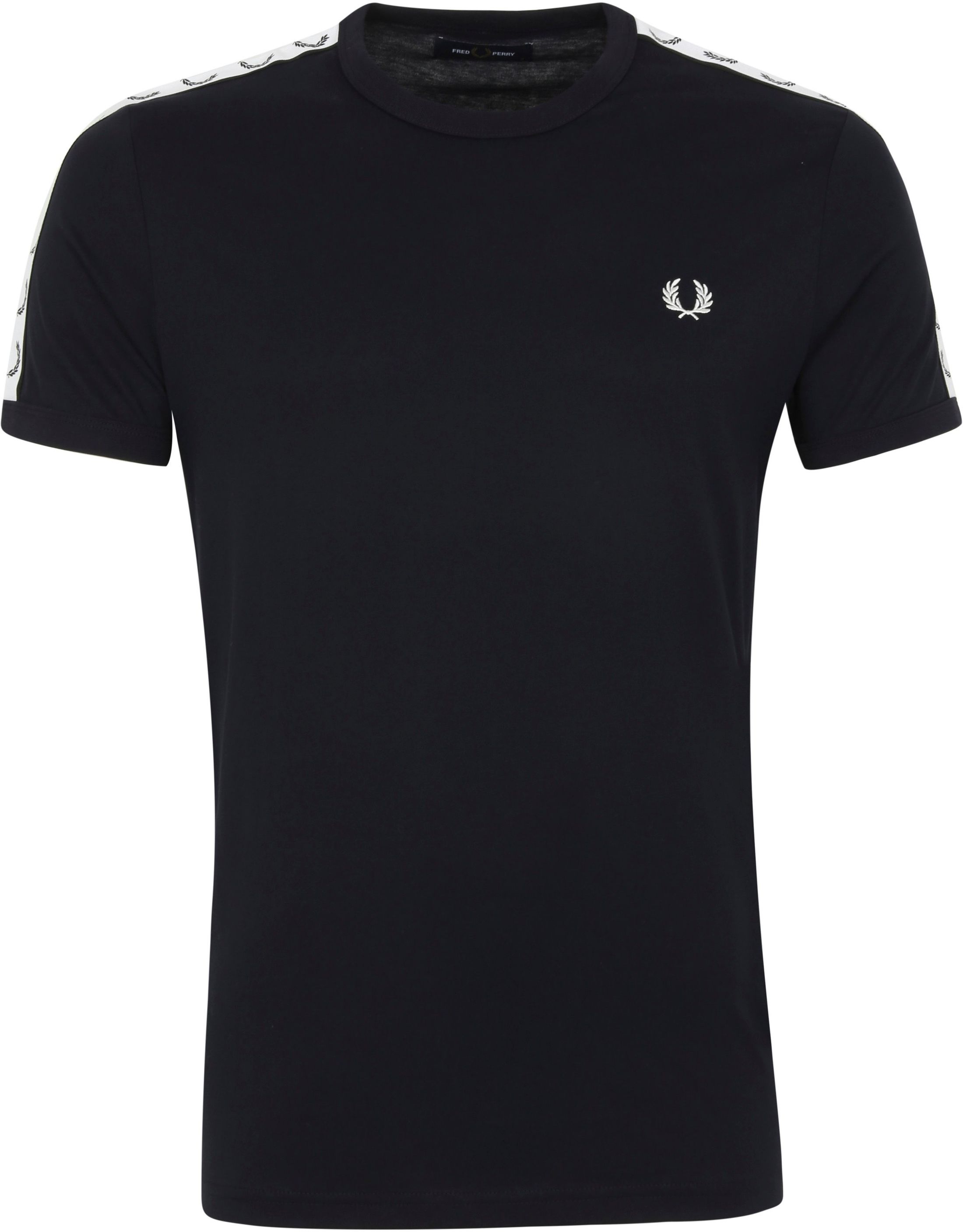 Fred Perry T-Shirt Ringer Navy Blue Dark Blue size L