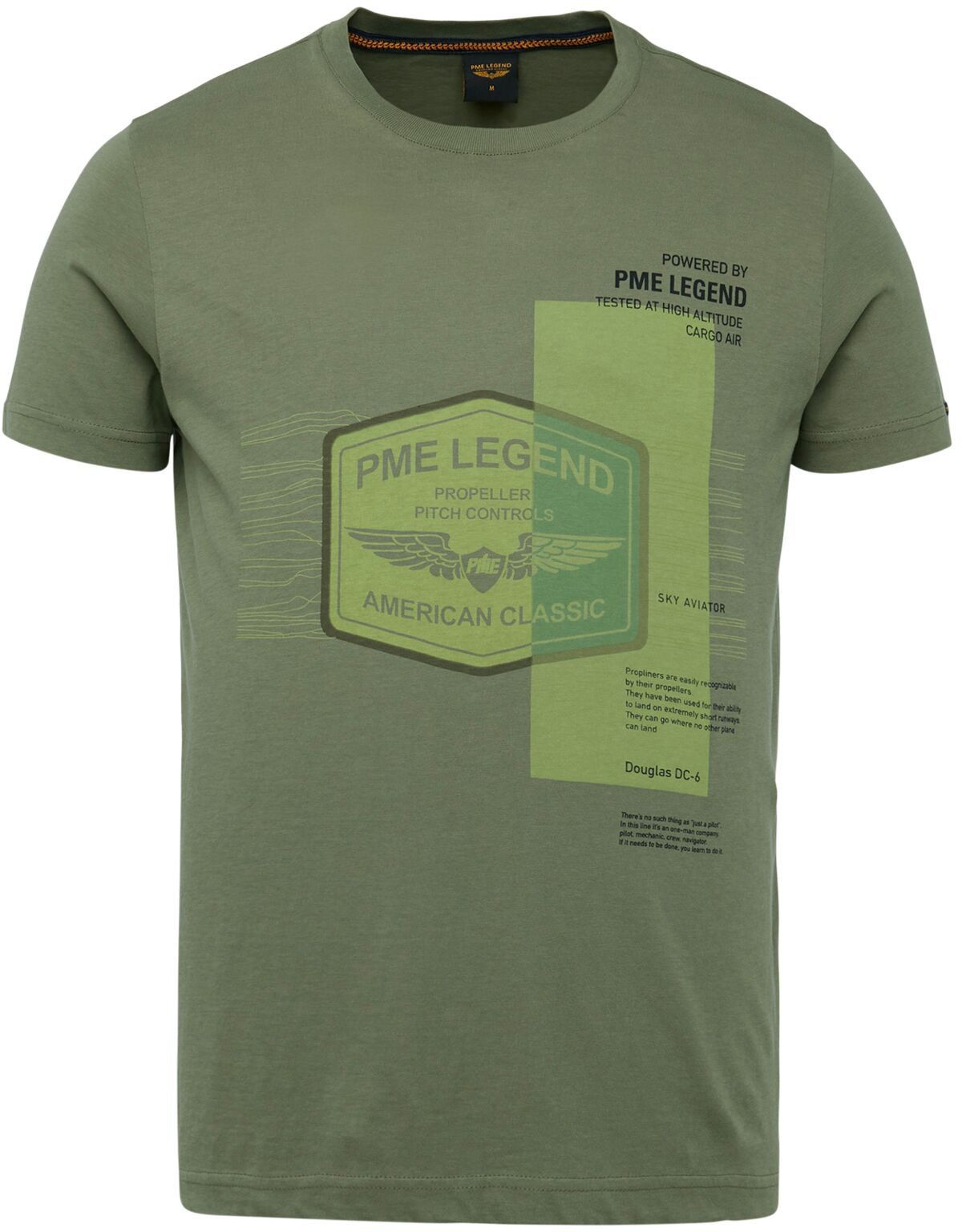 PME Legend Jersey T Shirt Logo Green Dark Green size L