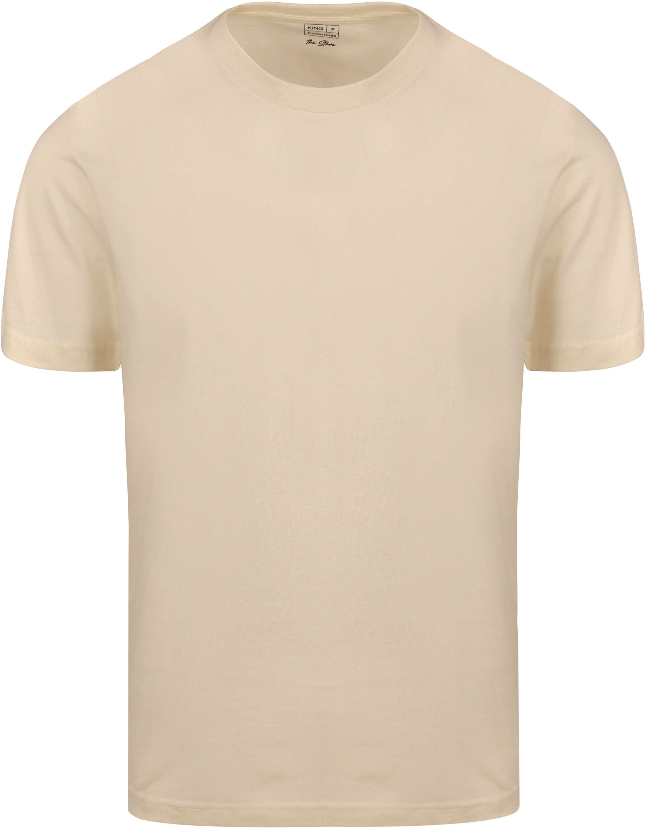 King Essentials The Steve T-Shirt Beige KM111010001-N018T kopen | Suitable