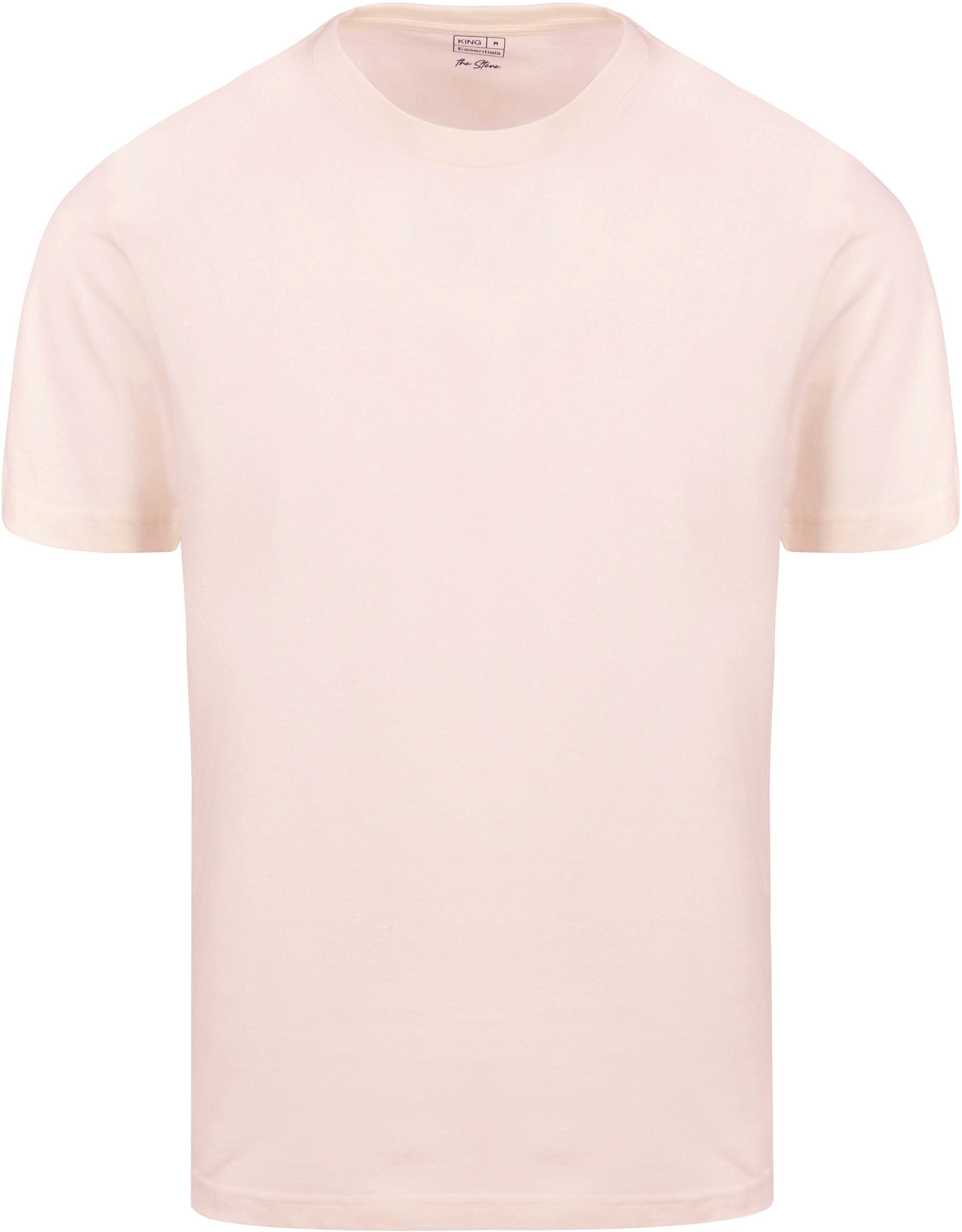 King Essentials The Steve T-Shirt Light Pink KM111010001-P072T order online | Suitable