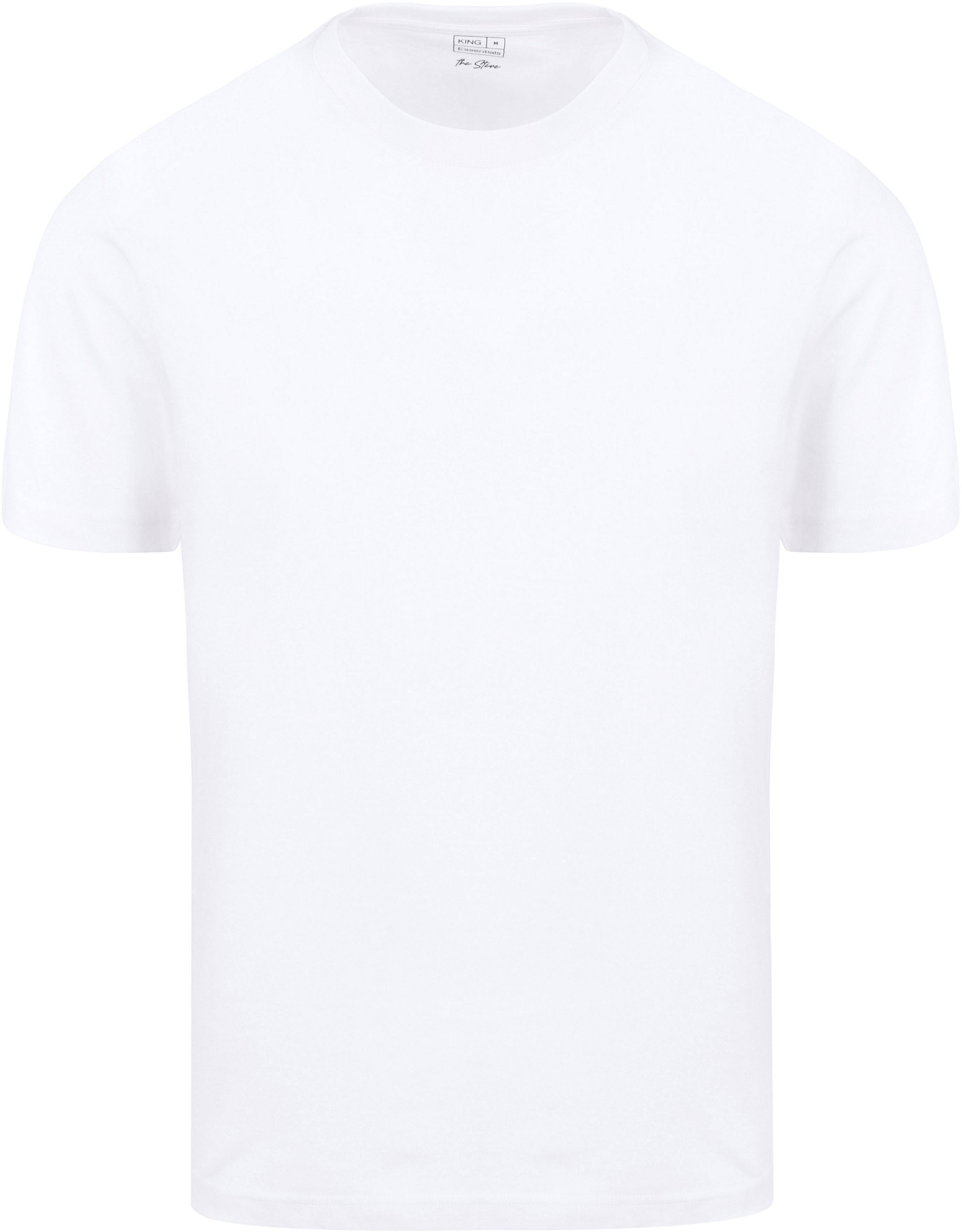 King Essentials The Steve T-Shirt White KM111010001-W001T order online | Suitable