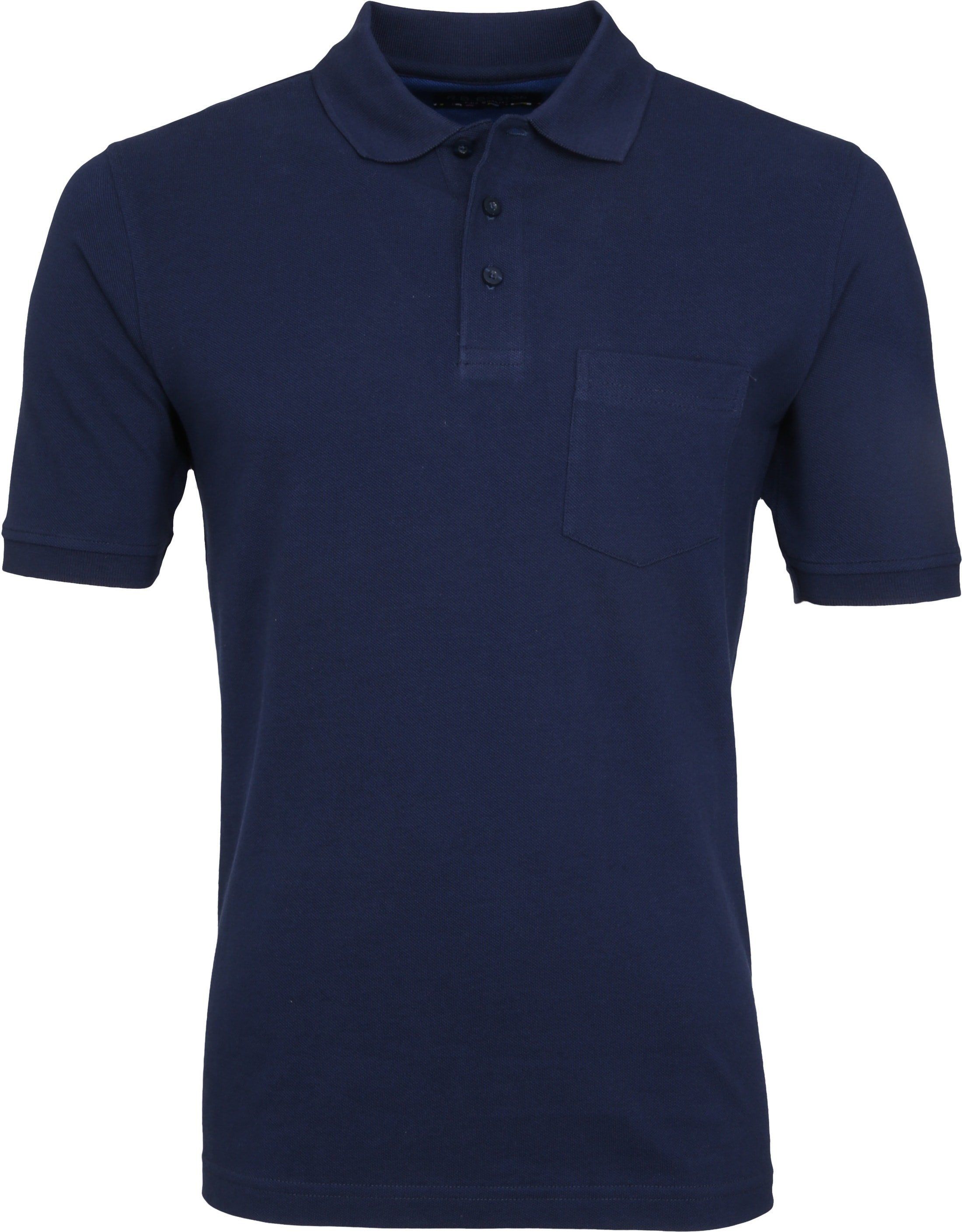 Suitable Polo Shirt Boston Navy Dark Blue Blue size S
