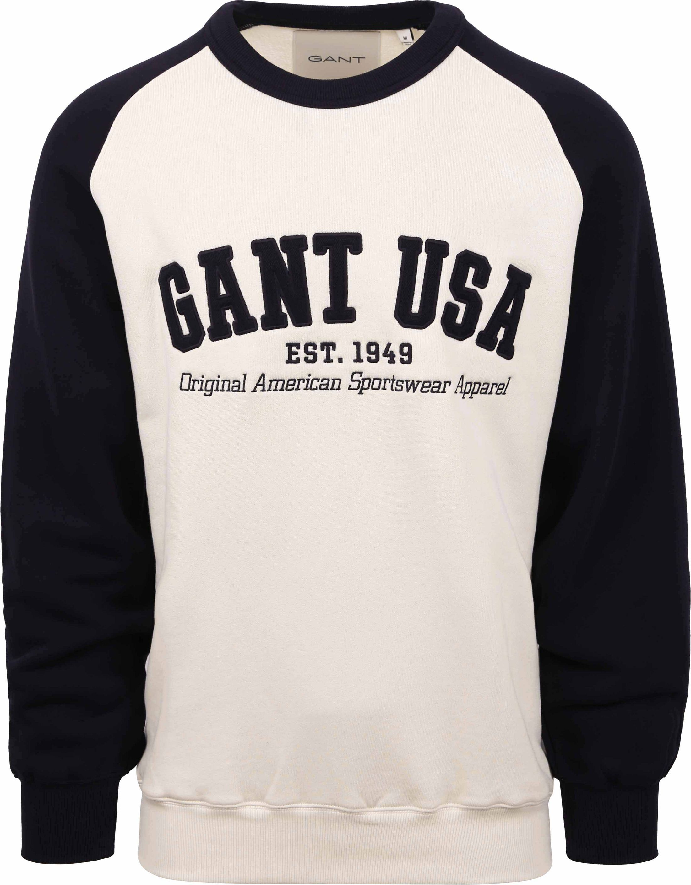 Gant USA Sweater Off-white 2007070-130 kopen | Suitable